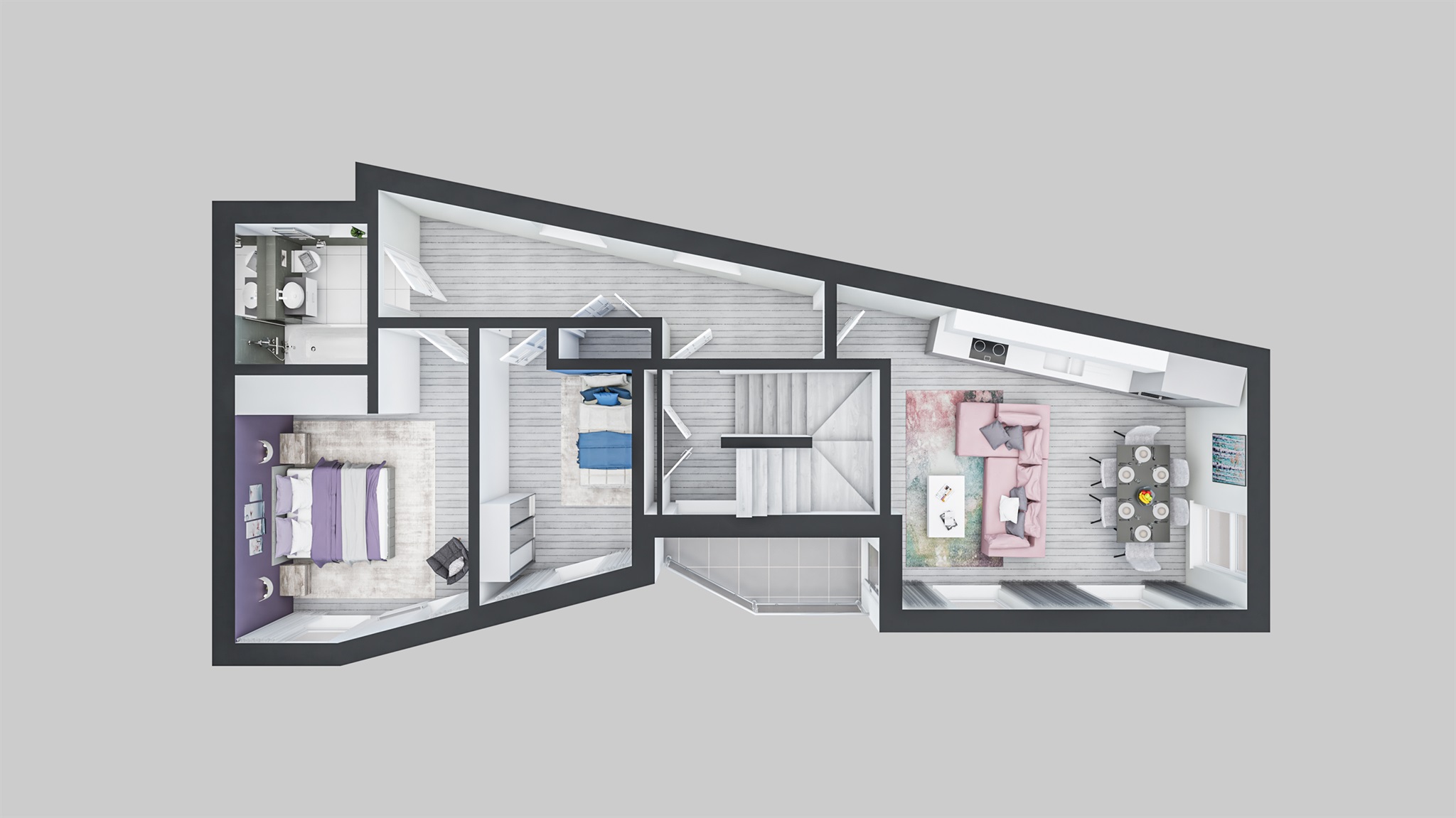 Surbiton Crescent, Kingston Upon Thames KT1, 2 bedroom flat for sale