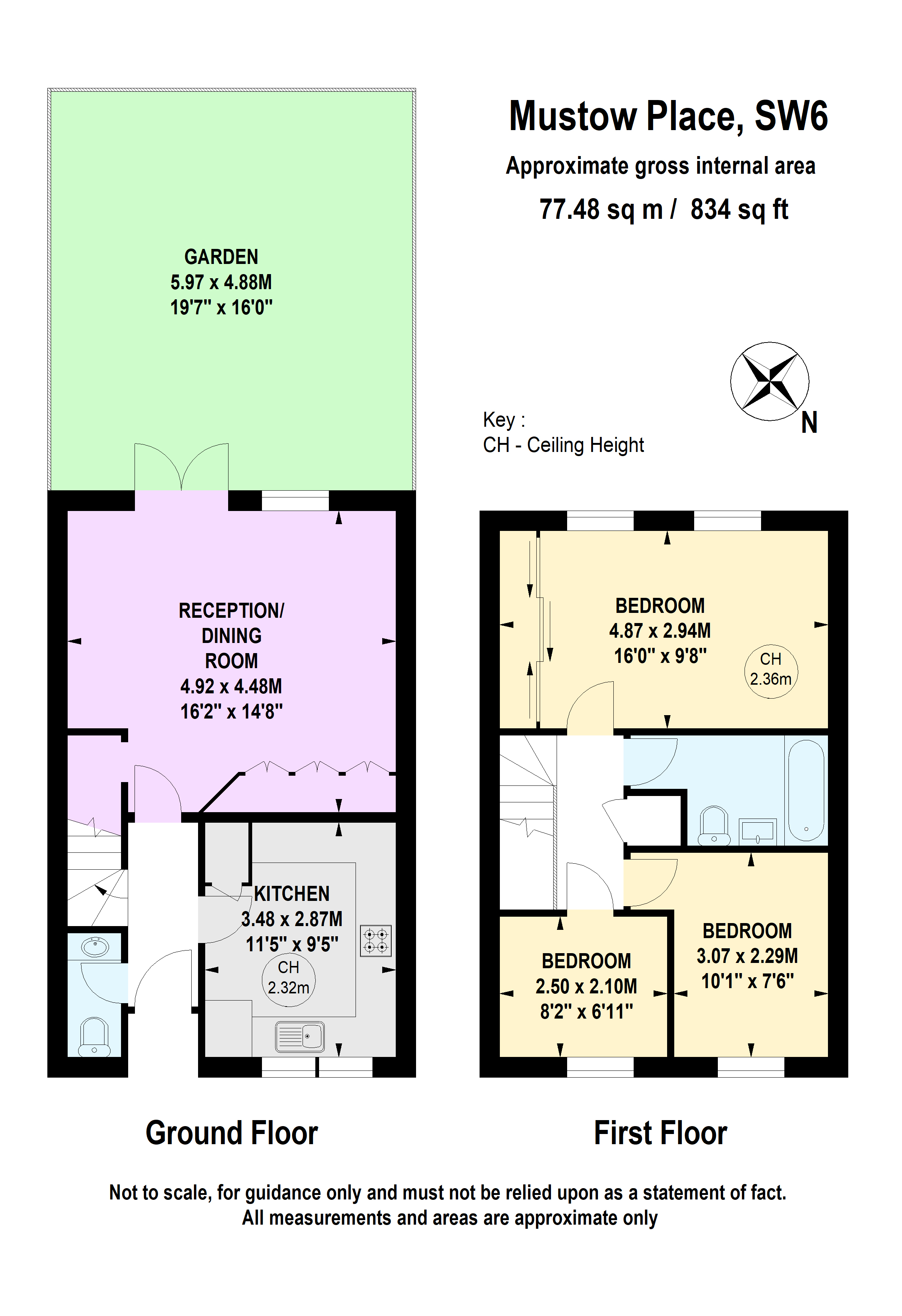 Mustow Place, Parsons Green SW6, 3 bedroom property for sale 65215260