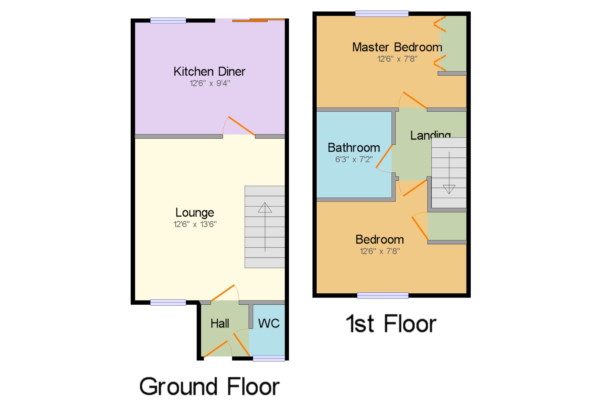 2 Bedrooms Terraced house for sale in Rye Close, Stevenage, Hertfordshire SG1