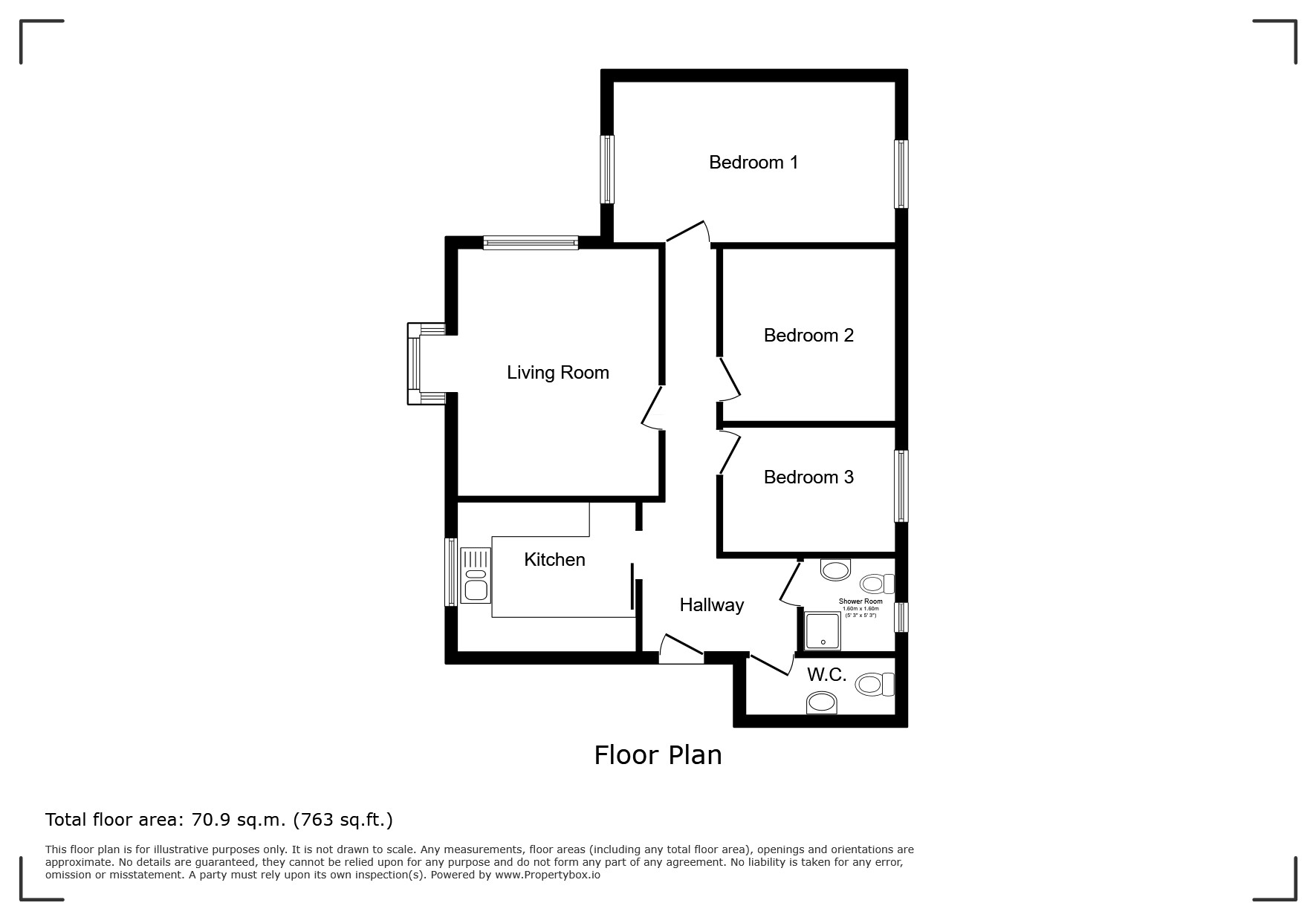 96, Carisbrooke High Street, Isle of Wight floorplan