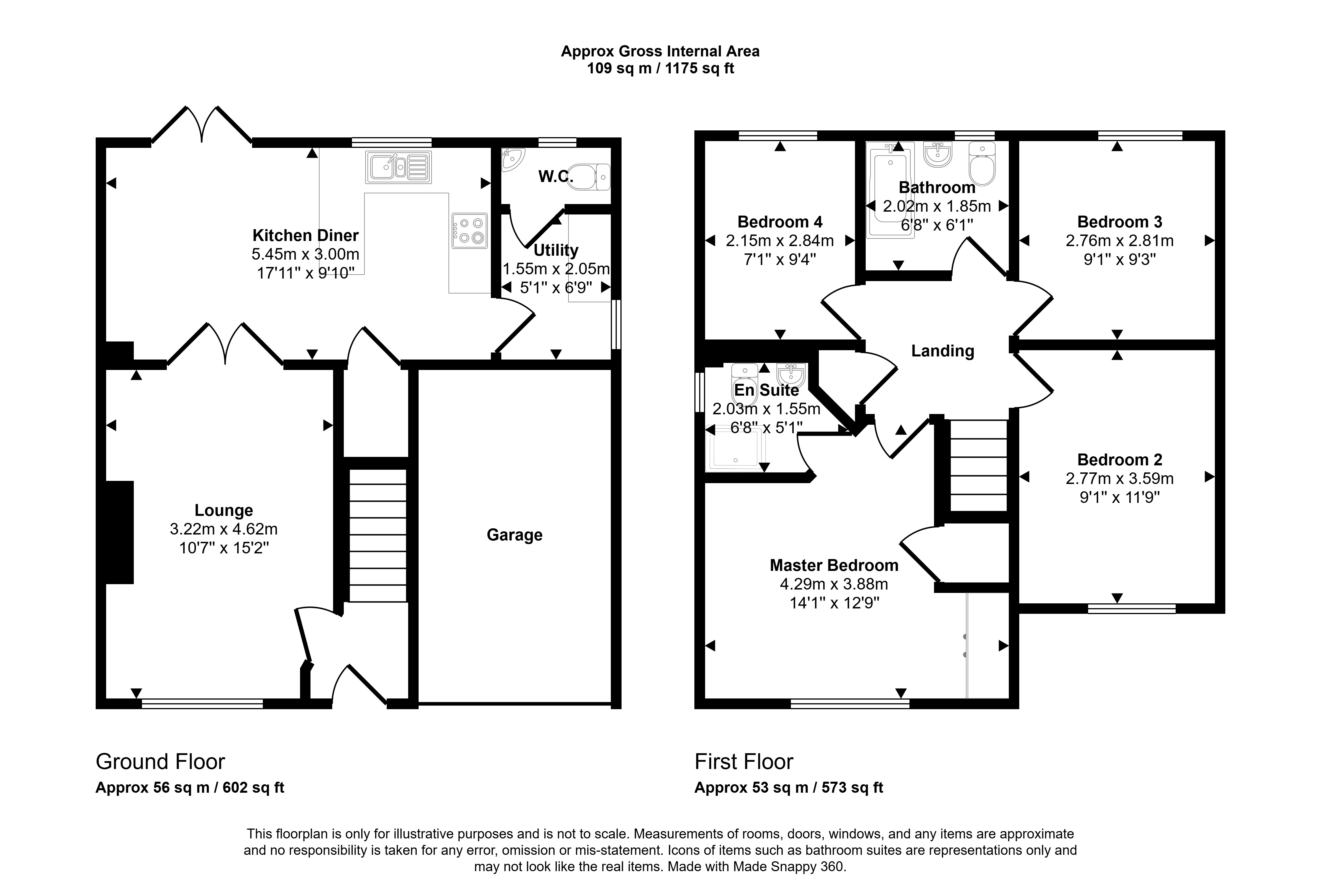 120, Bell Avenue, Durham floorplan