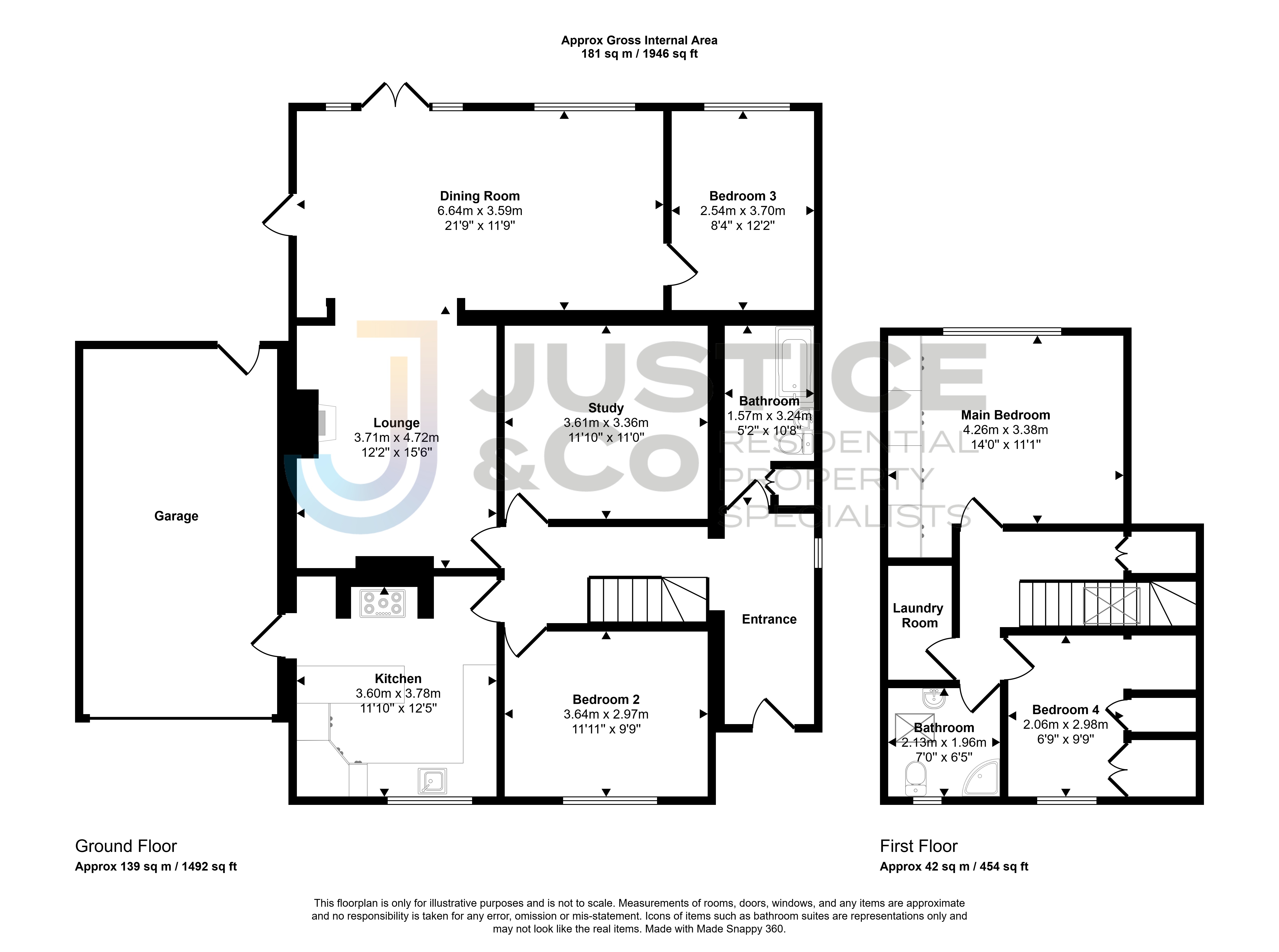 11, Harvey Road, West Sussex floorplan