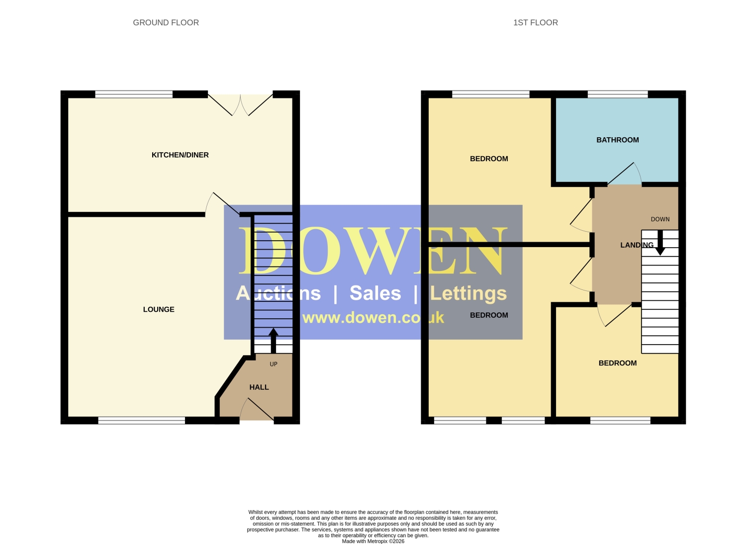 24, Fern Crescent, Seaham floorplan