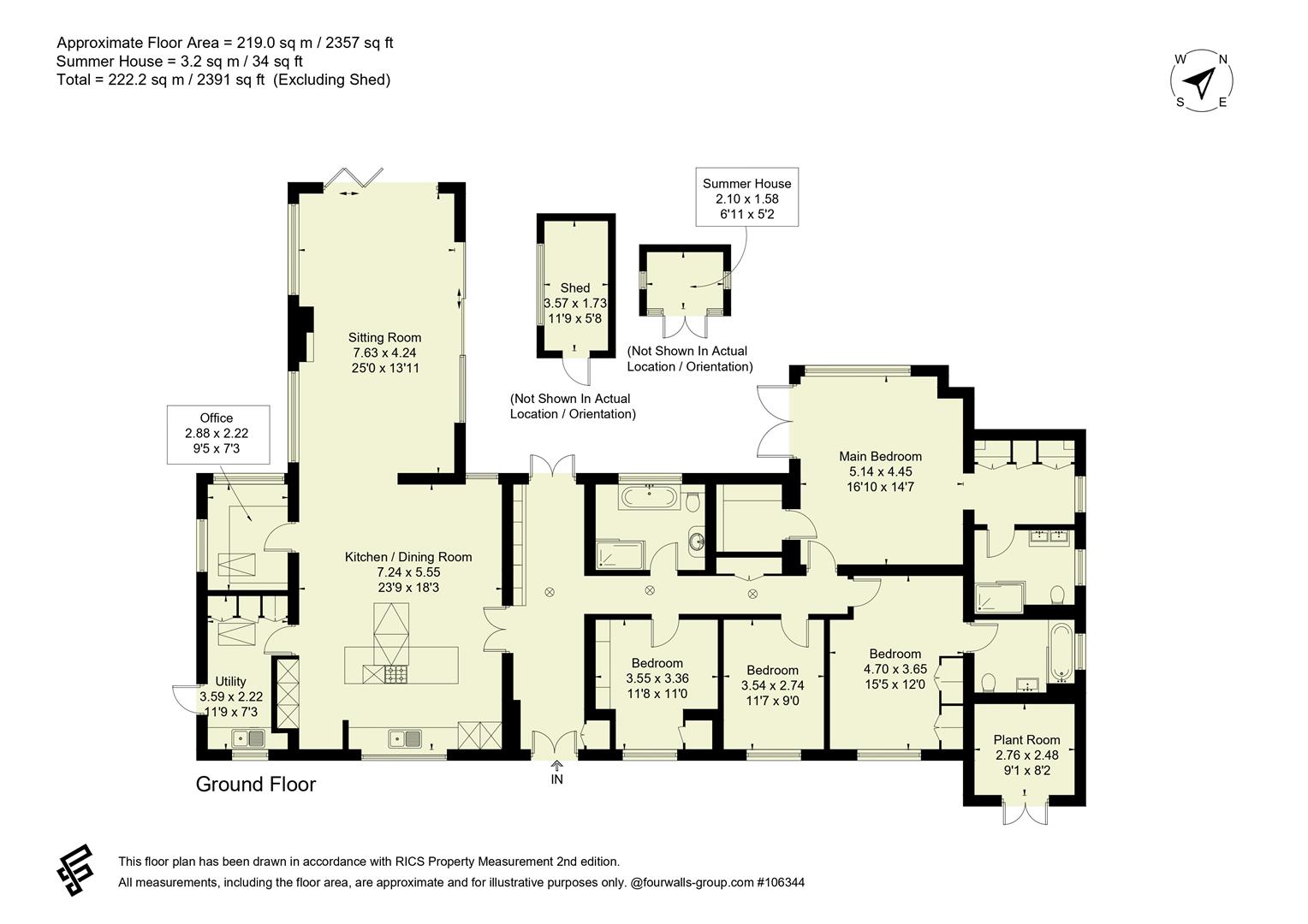 Blue Cedar, Love Lane, Petersfield floorplan