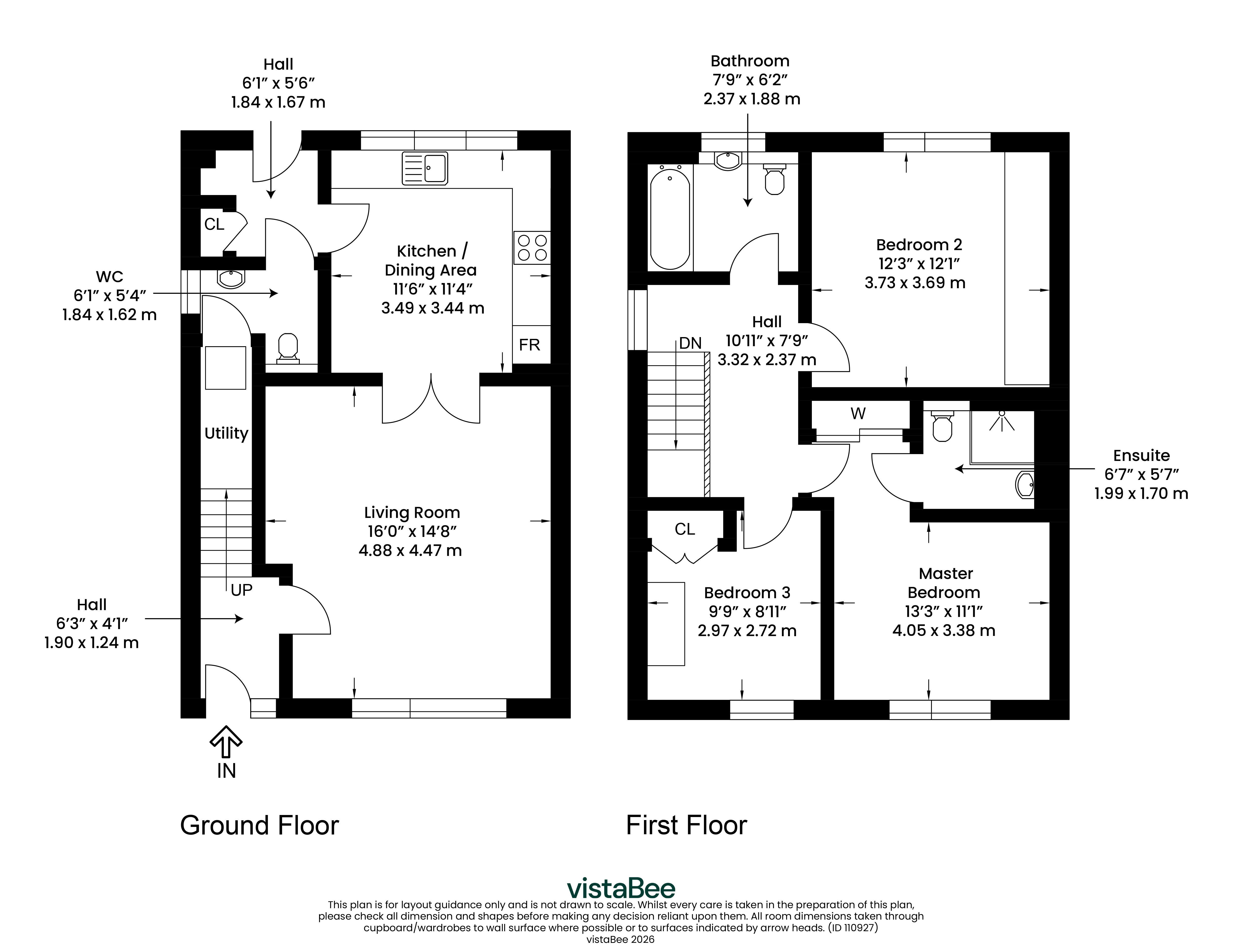 38, Drumchapel Close, Glasgow floorplan