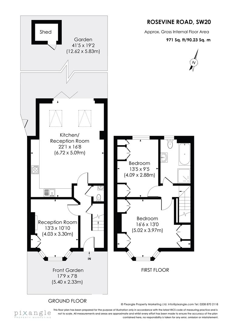 Rosevine Road, West Wimbledon floorplan