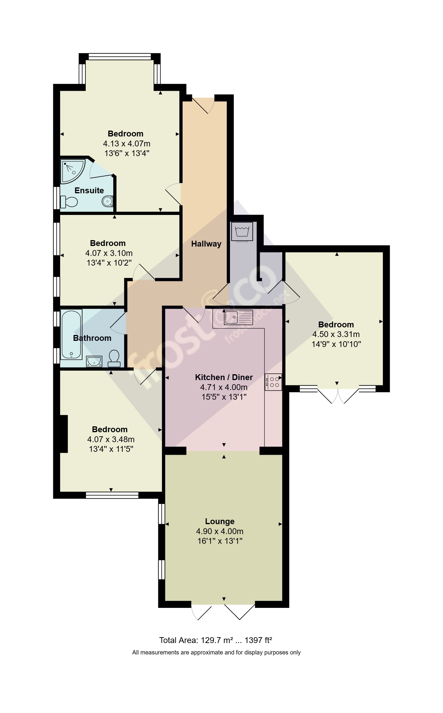 98, Penn Hill Avenue, Poole floorplan