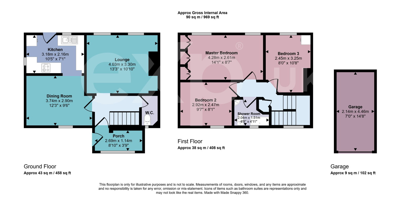 Lime Tree Walk, Newton Abbot floorplan