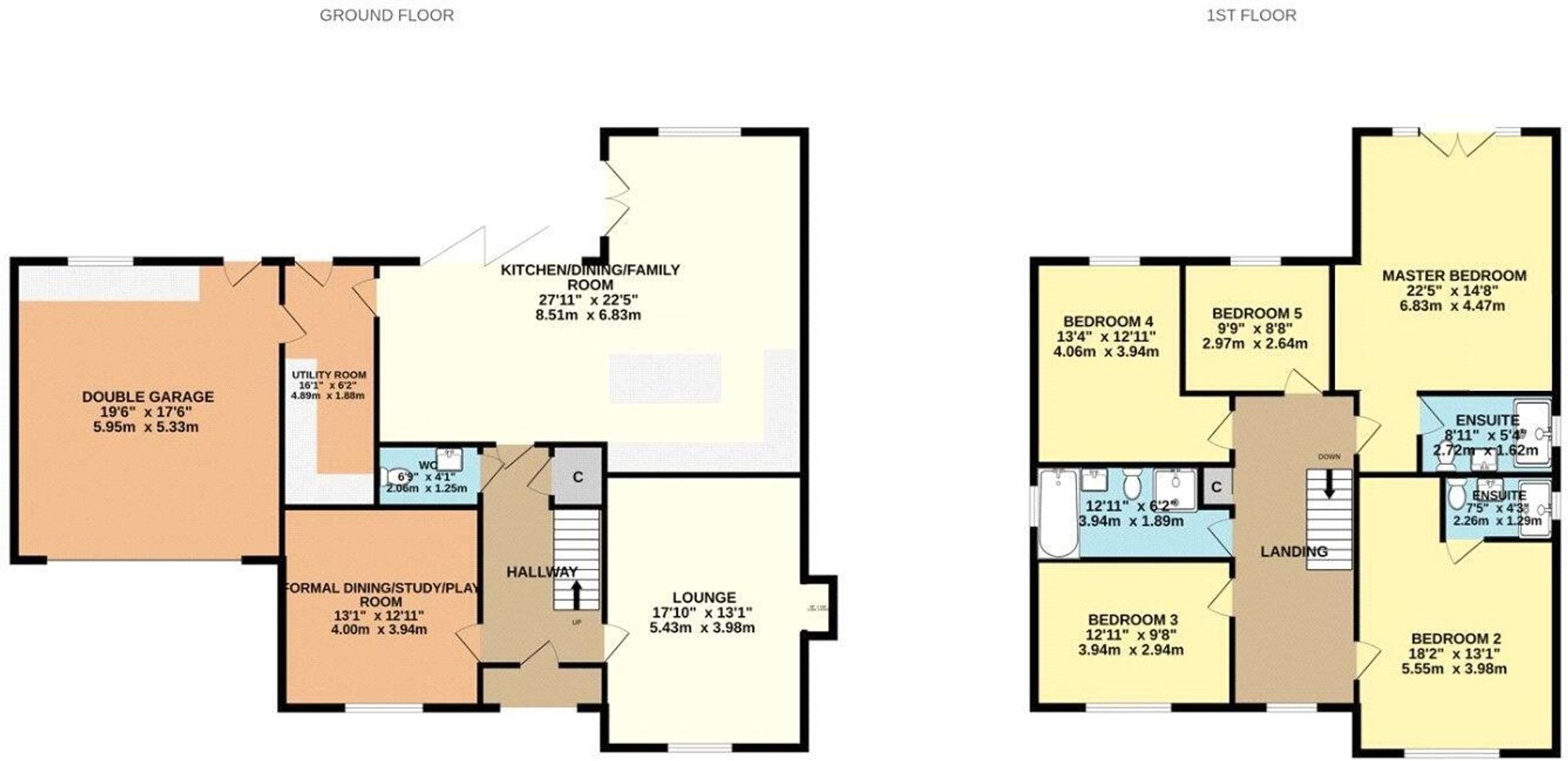 50 Donnerville Gardens, Telford floorplan
