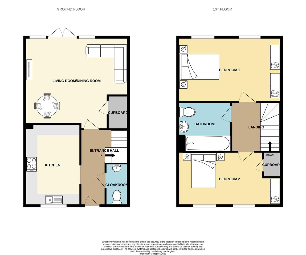 8, Buckwheat Way, Pevensey floorplan