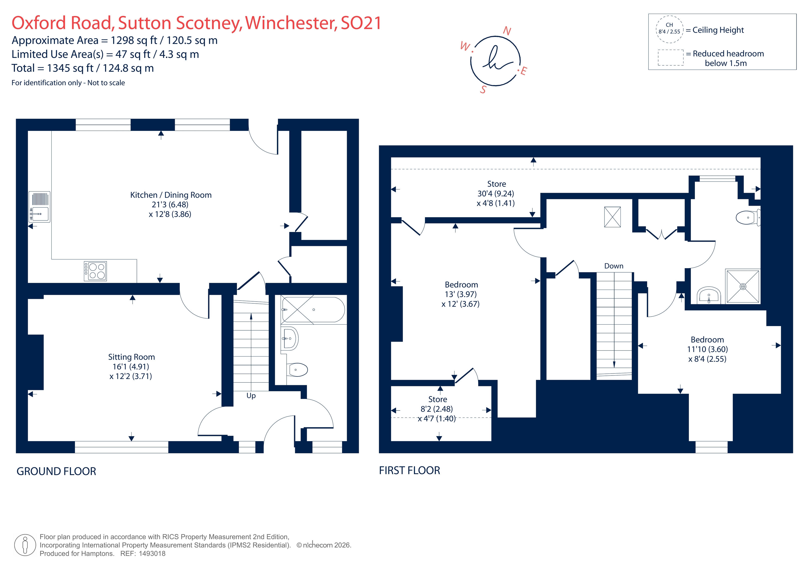 Flat 2, Hydewood, Oxford Road, Winchester floorplan