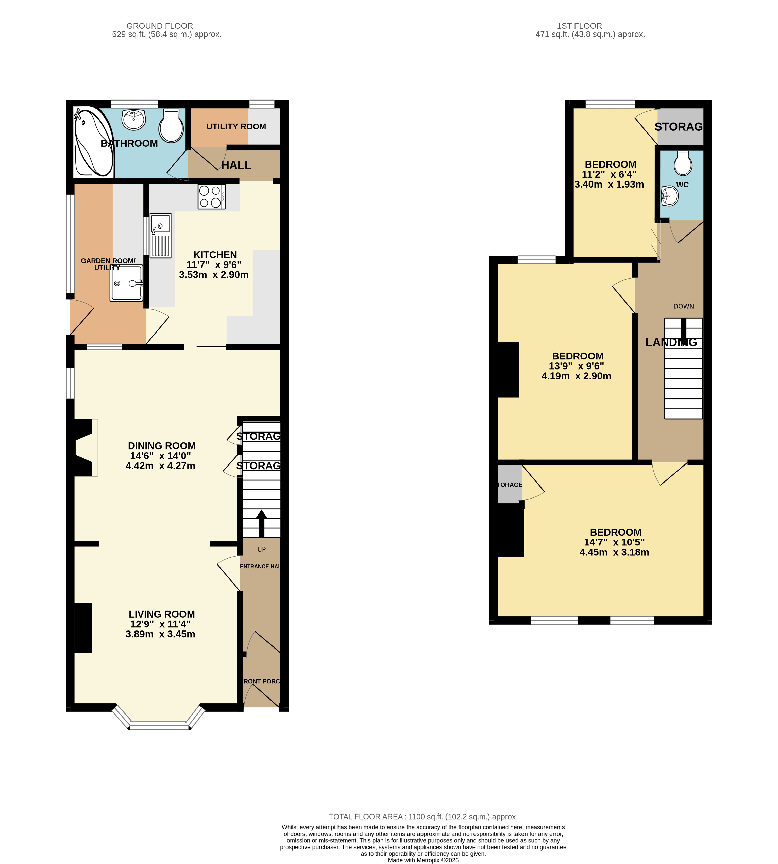 15, High Street, Westbury floorplan
