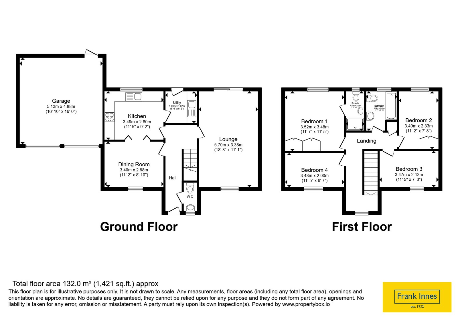 7, Shotwood Close, Burton-on-Trent floorplan
