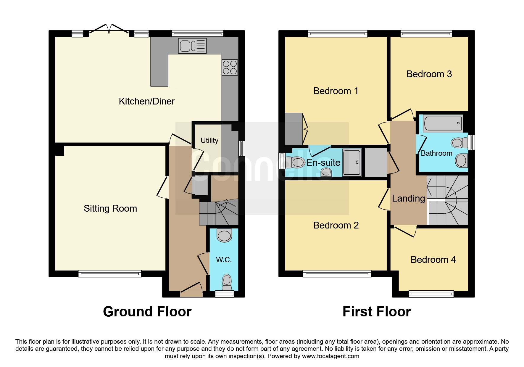 49, The Spires, Hereford floorplan
