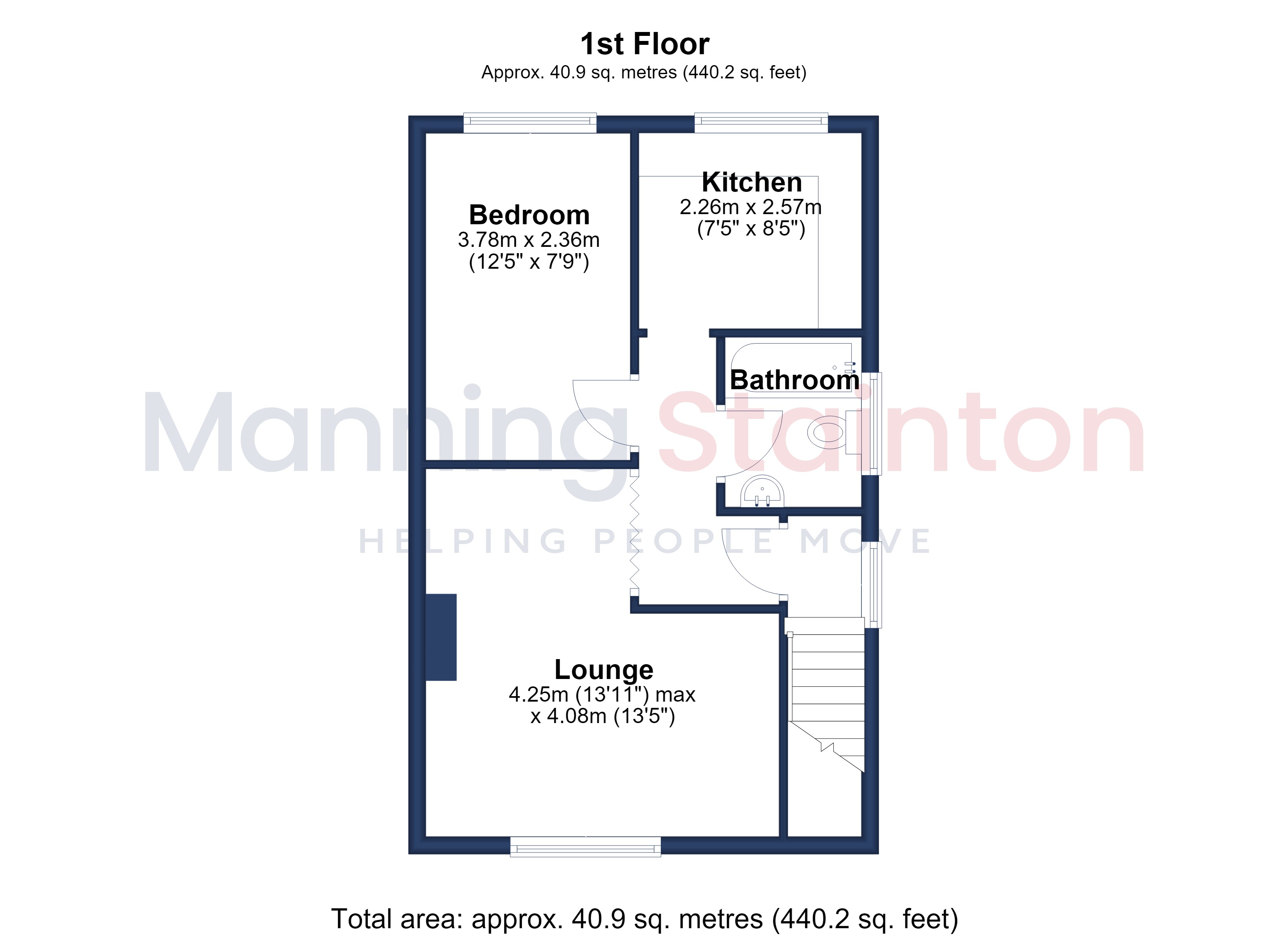 28, Cross Lane, Leeds floorplan