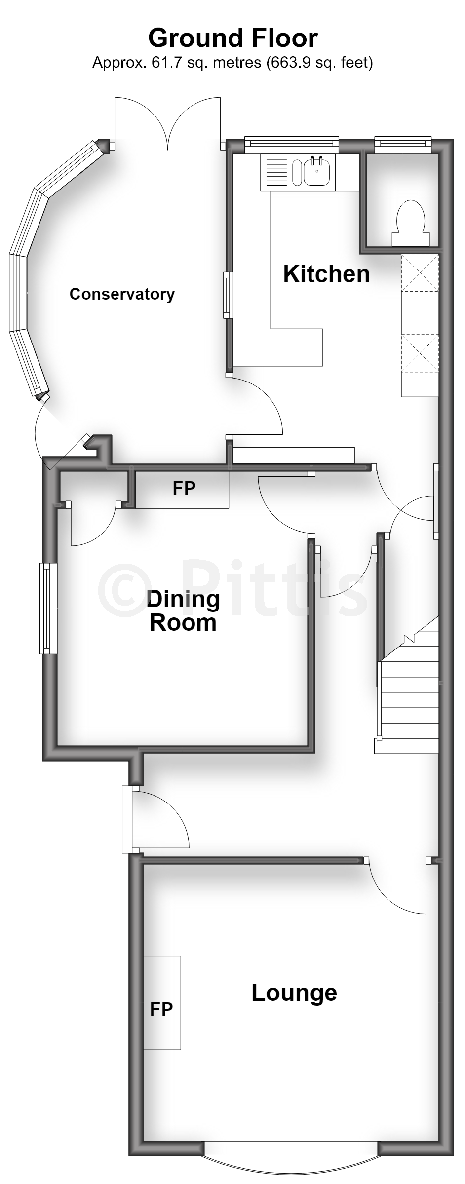 26, Grange Road, Shanklin floorplan