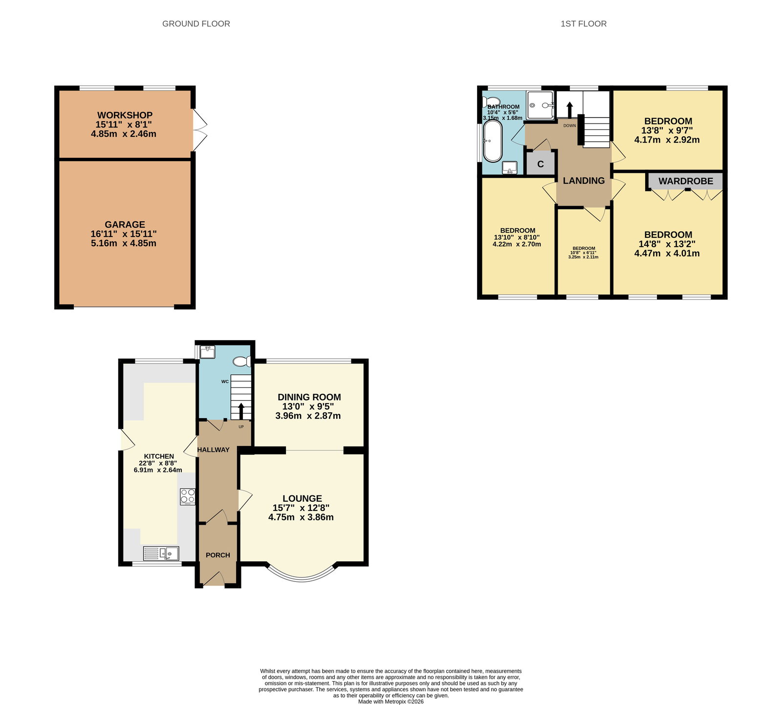 3, Canterbury Road, Faversham floorplan