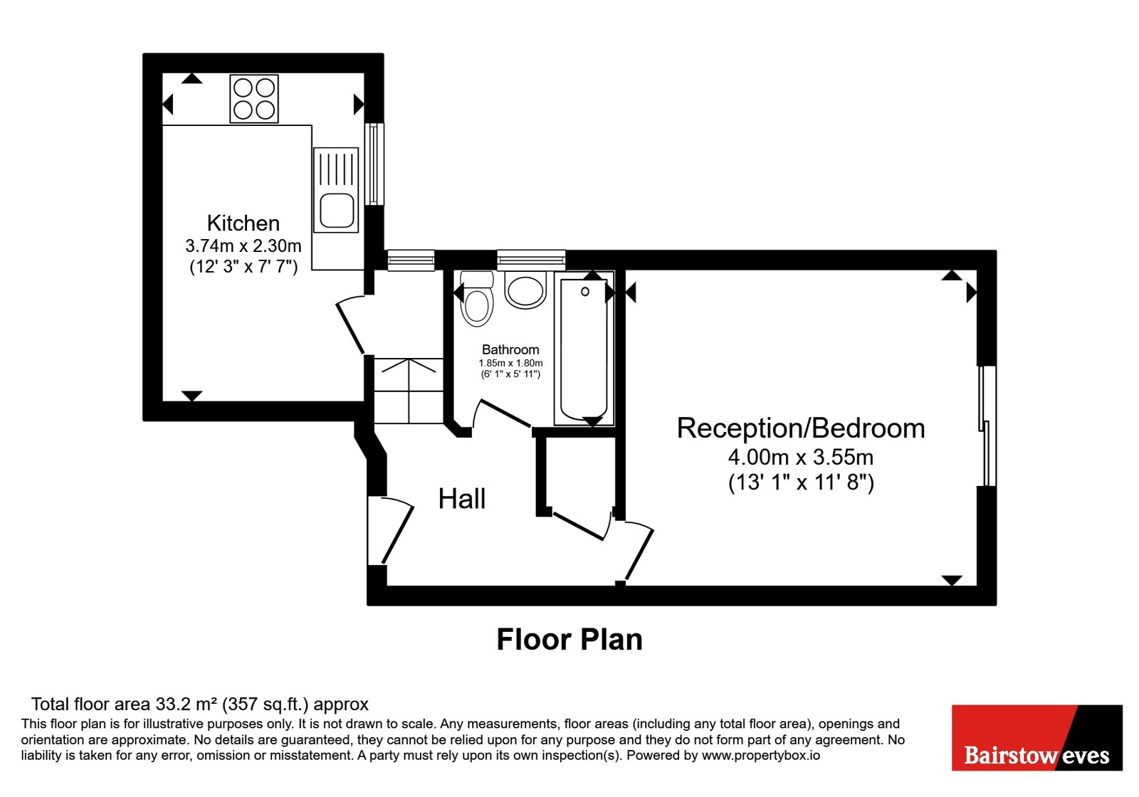 267a,, Green Lanes, London floorplan