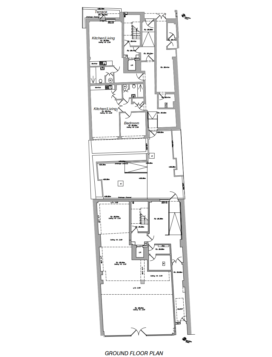 134-136, LONDON floorplan