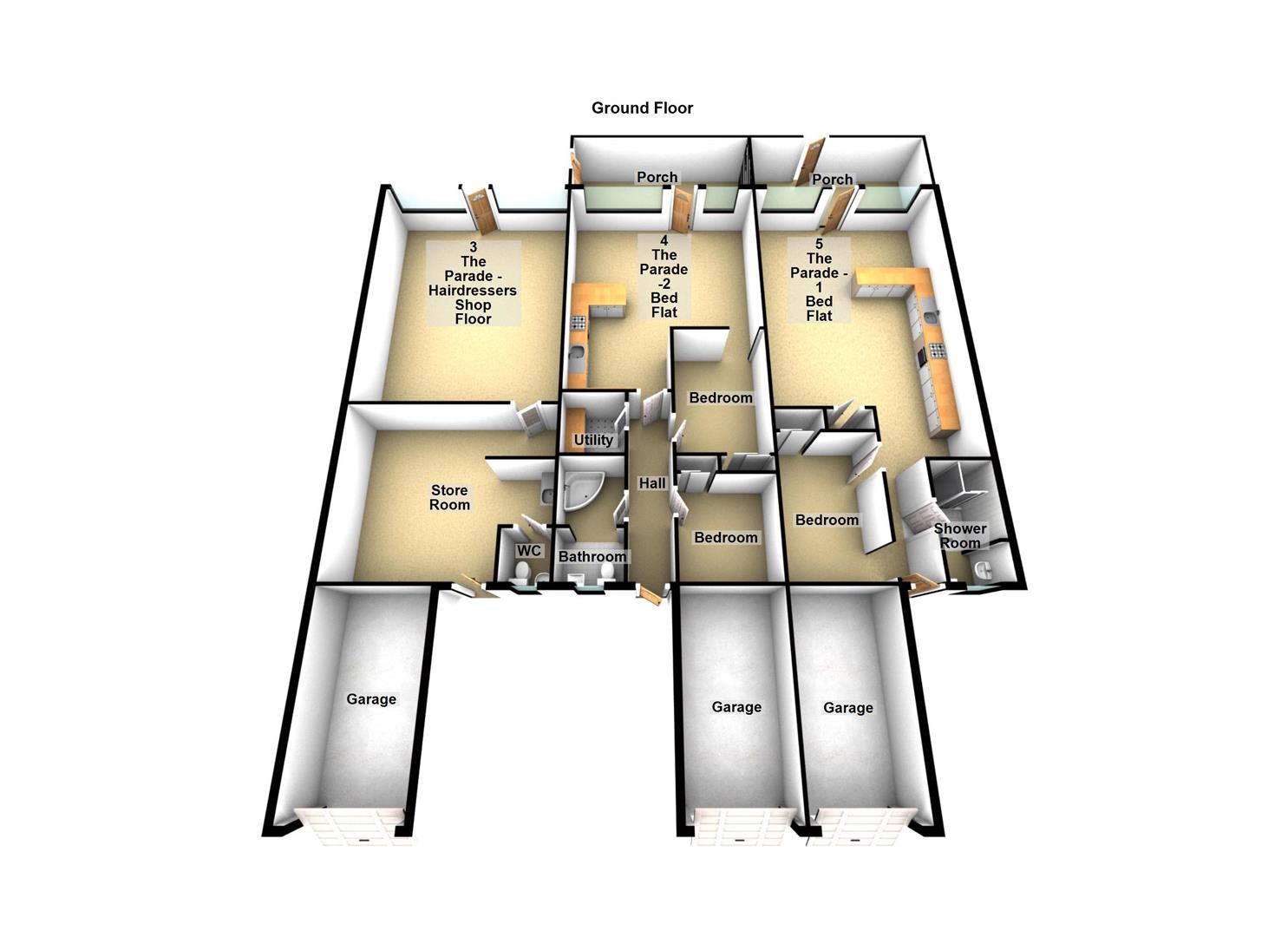 3 Bedrooms Flat for sale in The Parade, Shepshed, Leicestershire LE12