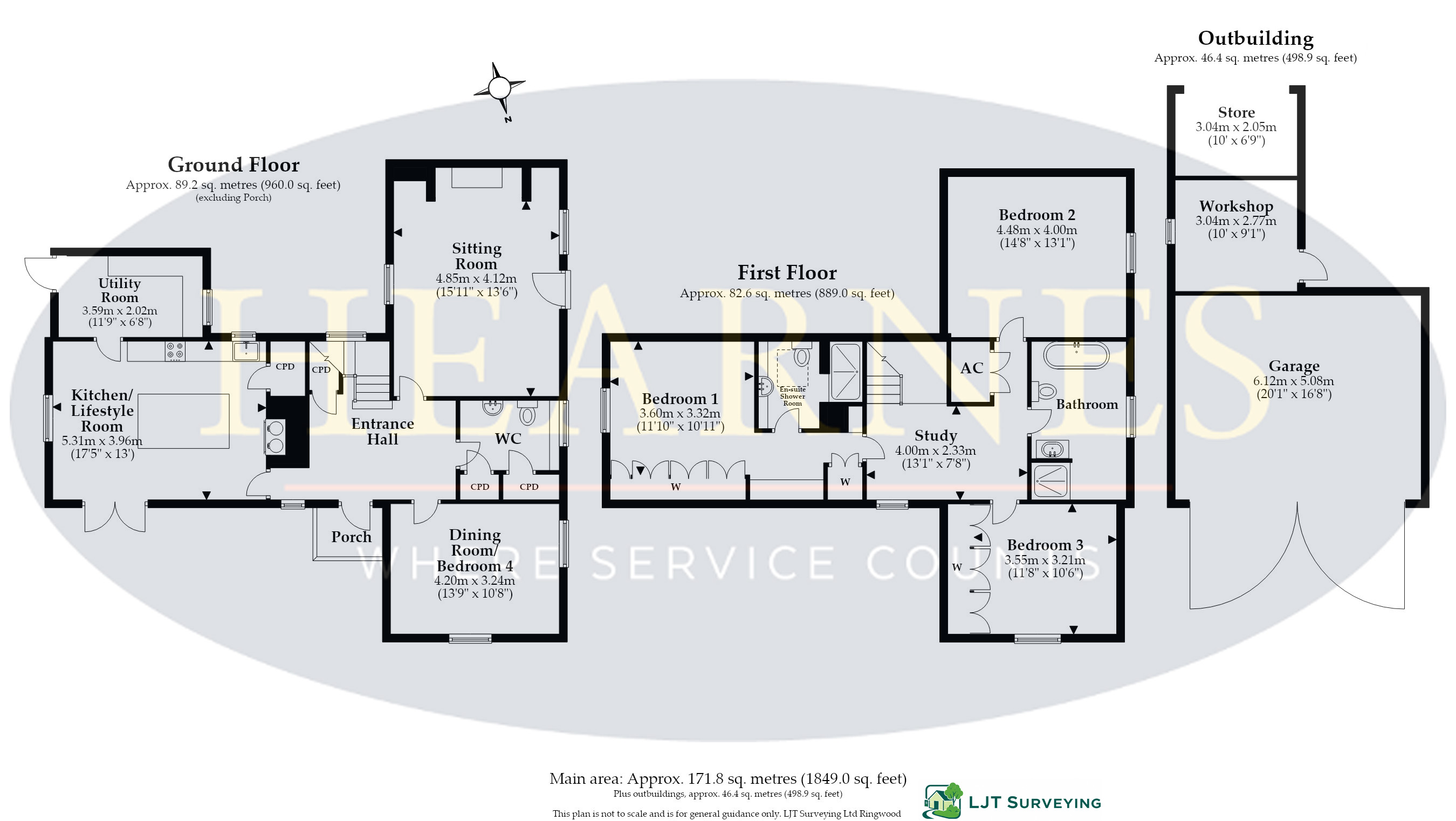 Long Lane, Wimborne floorplan