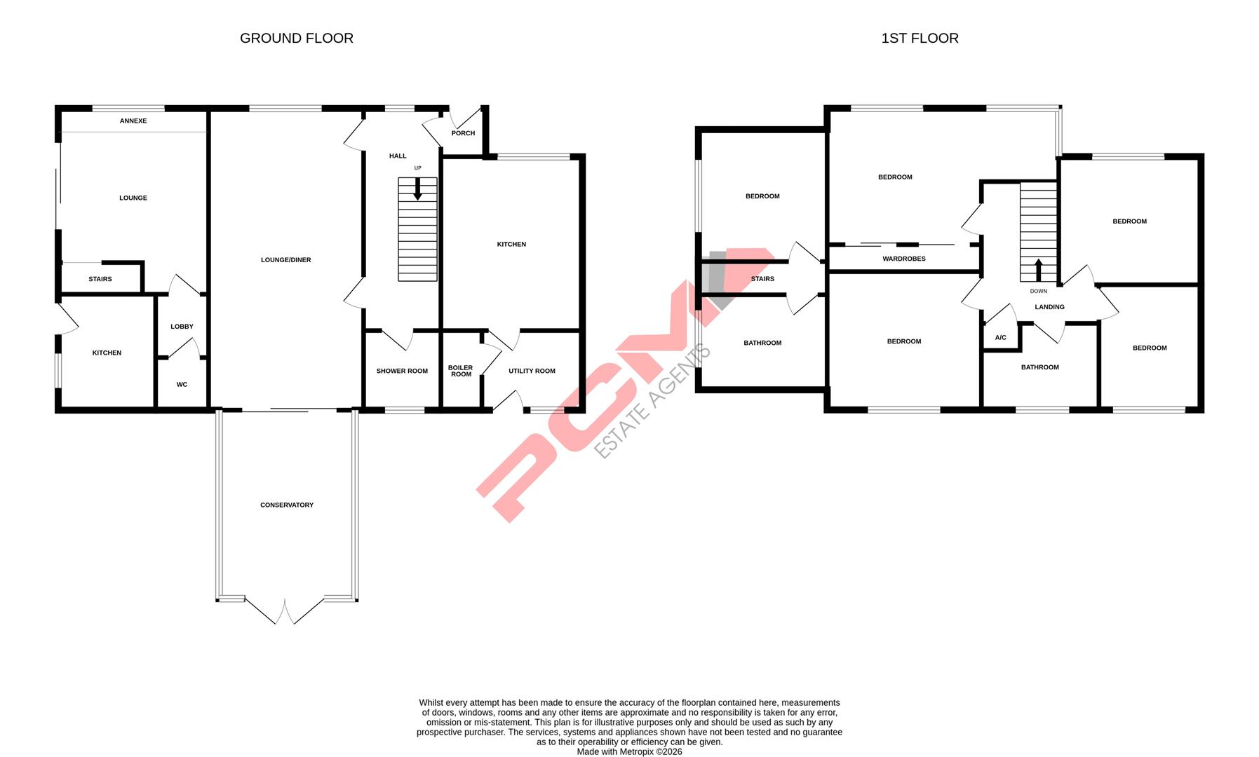 95, Fairlight Road, Hastings floorplan