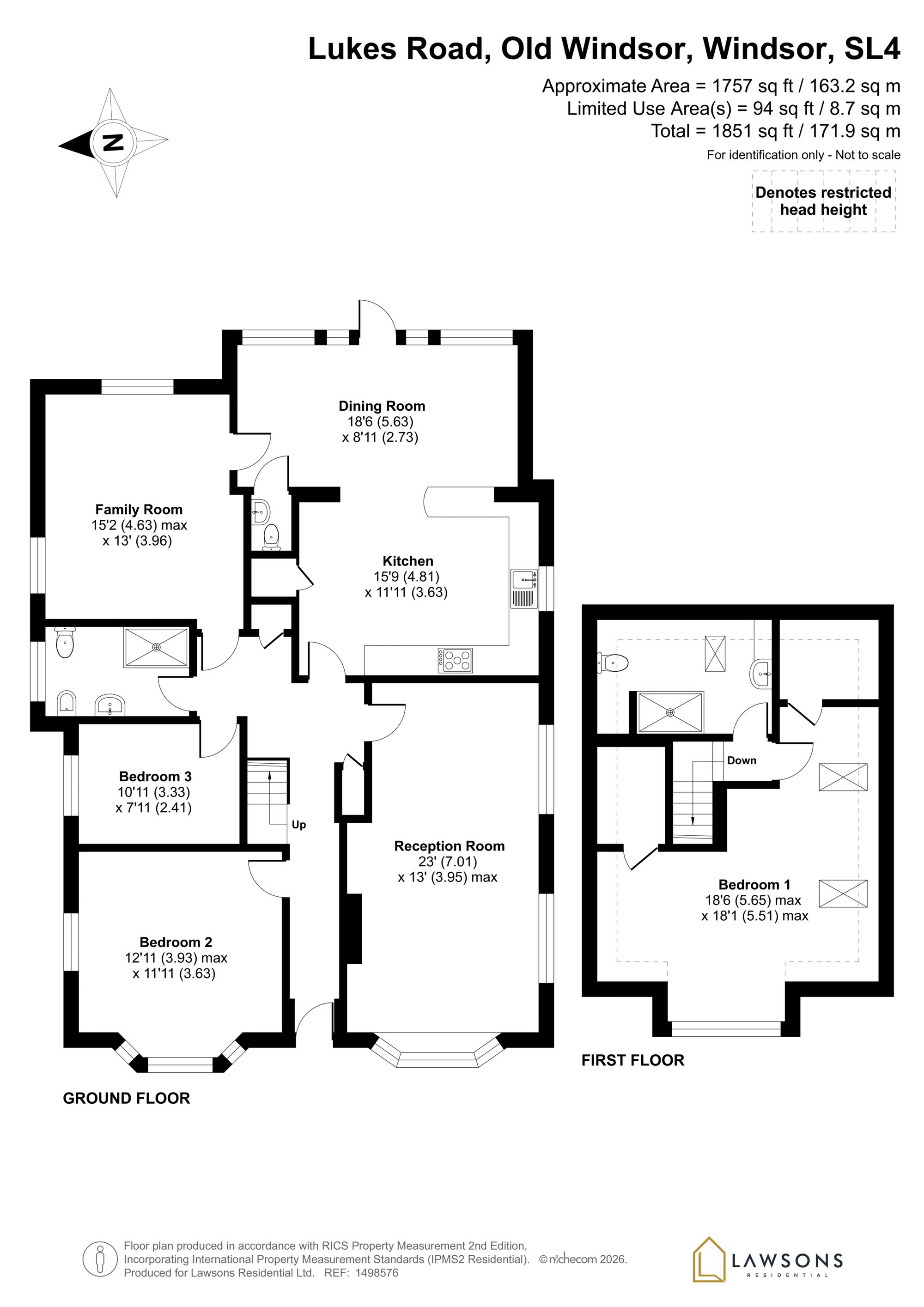 11a St. Lukes Road, Windsor floorplan