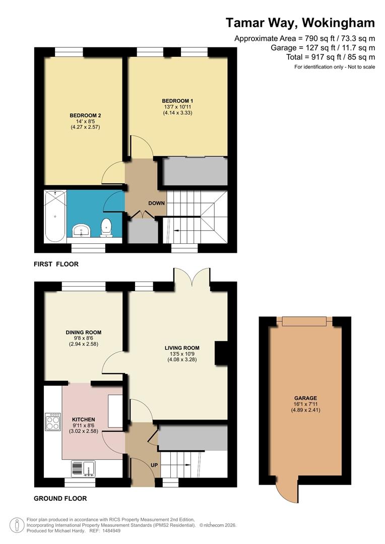 27, Tamar Way, Wokingham floorplan