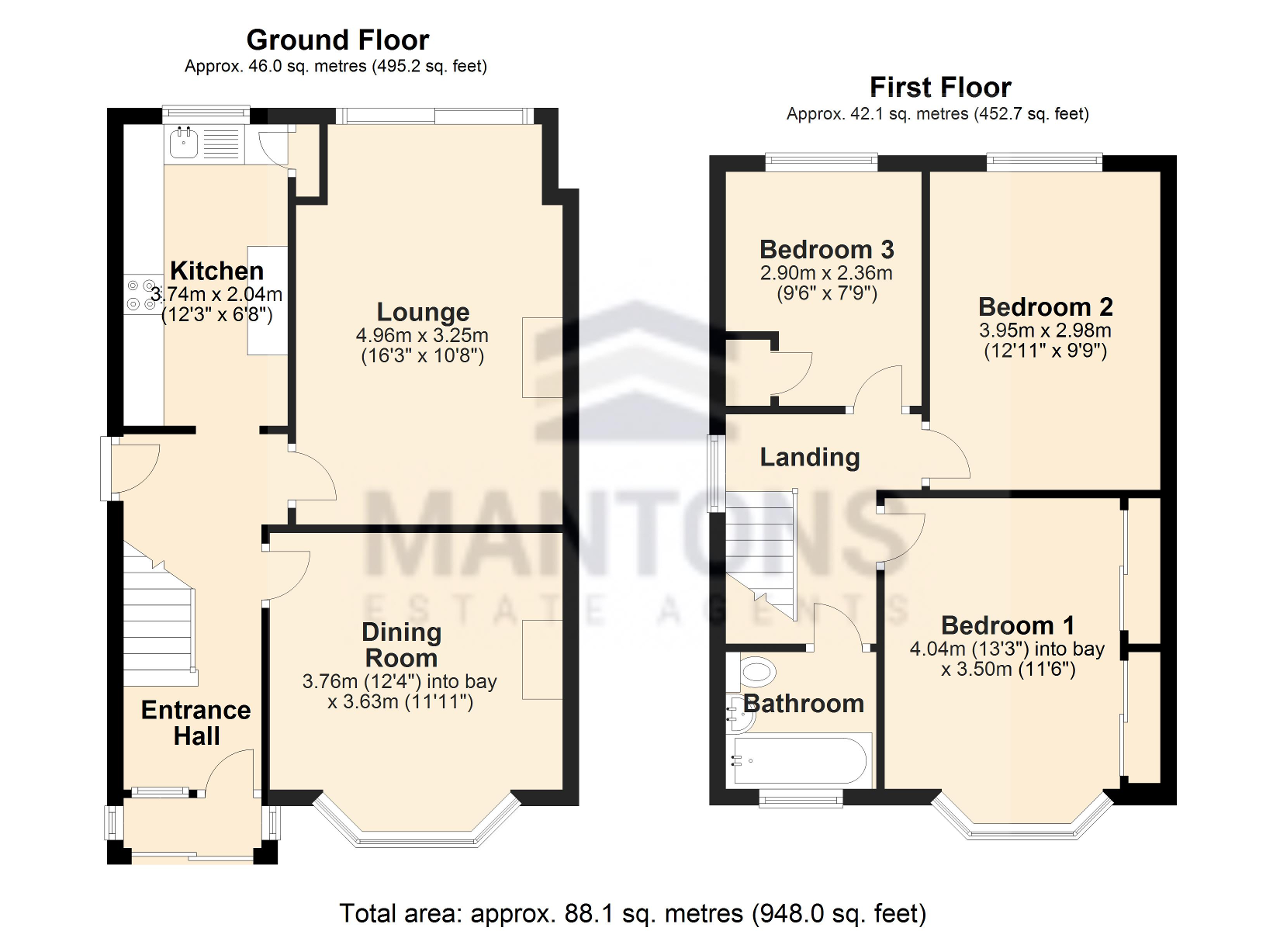St Pauls Road, Luton, Bedfordshire LU1, 3 bedroom property for sale