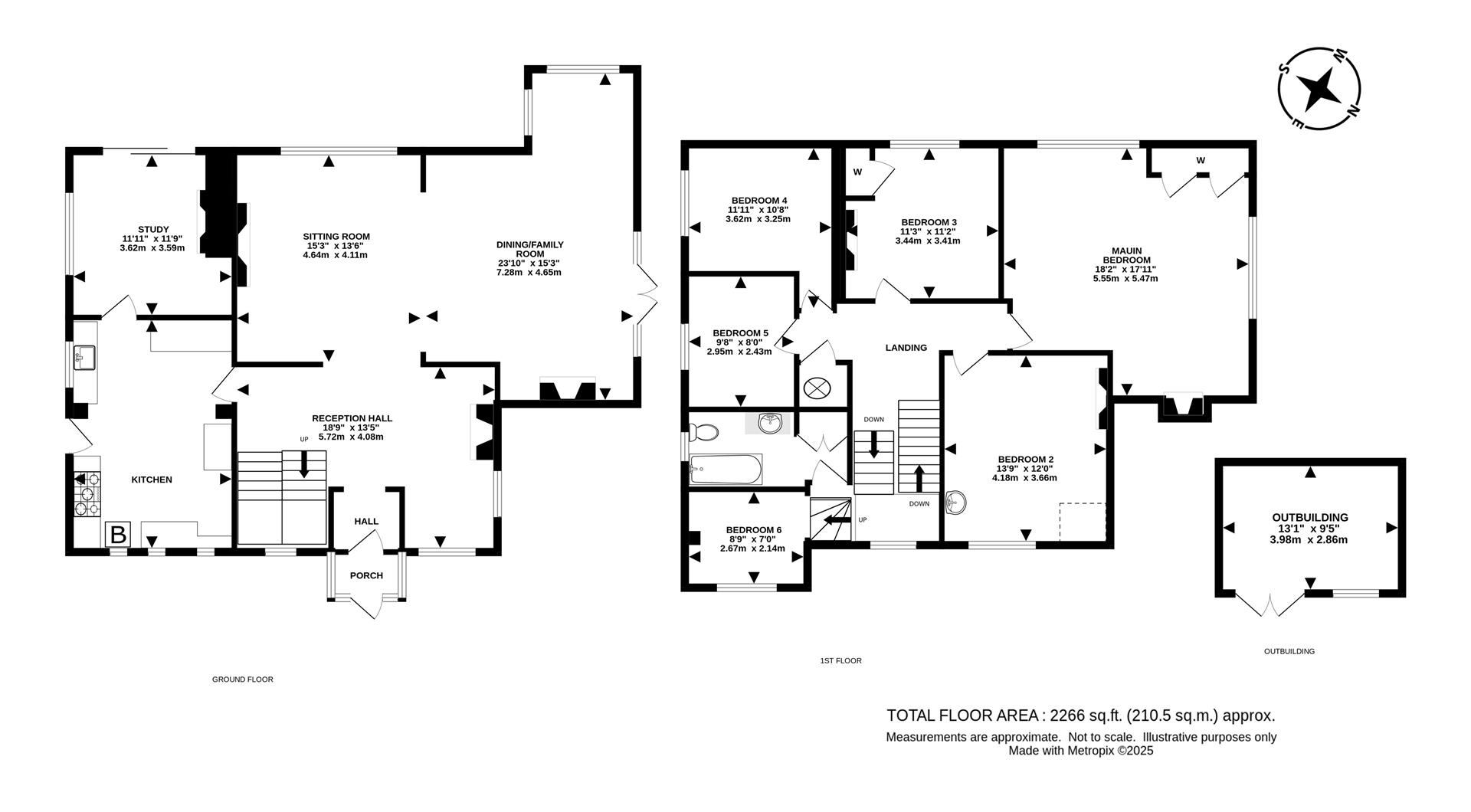 White Cottage, Tadworth floorplan