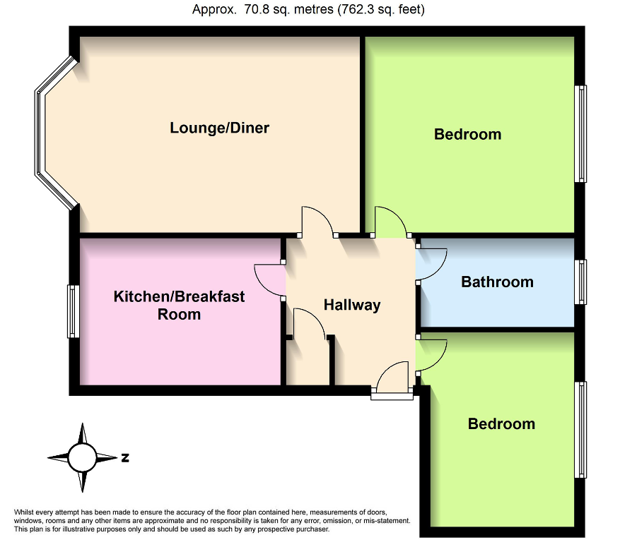 2 Bedrooms Flat for sale in Westlake Gardens, Tarring, Worthing, West Sussex BN13