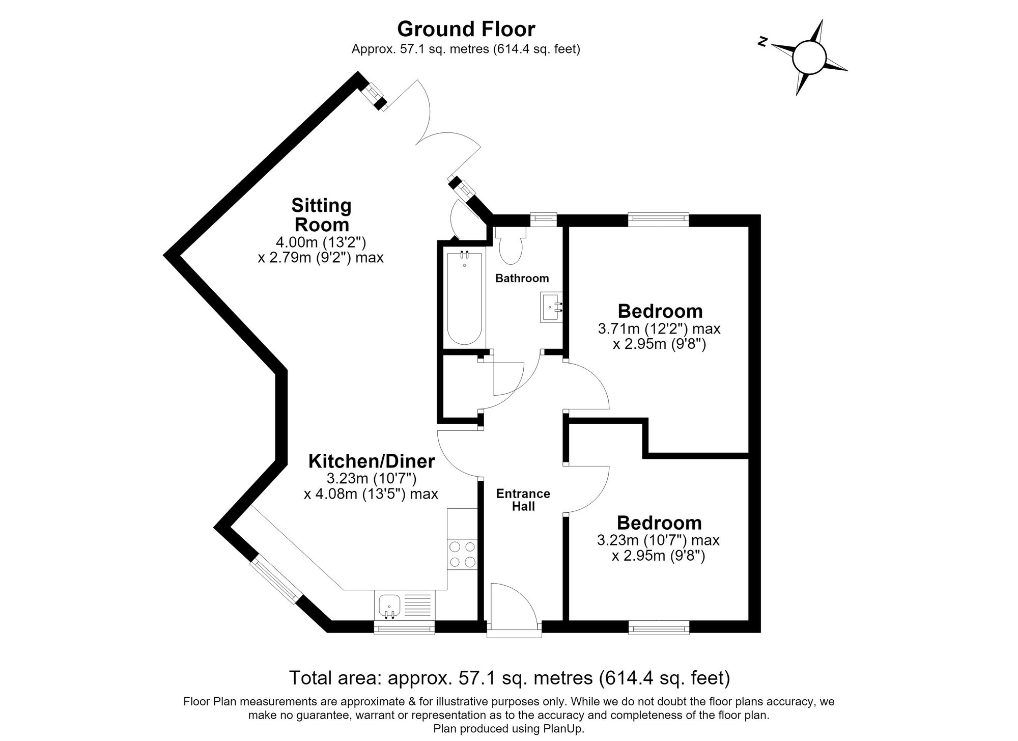 18 Belpaire Close, Henlow floorplan