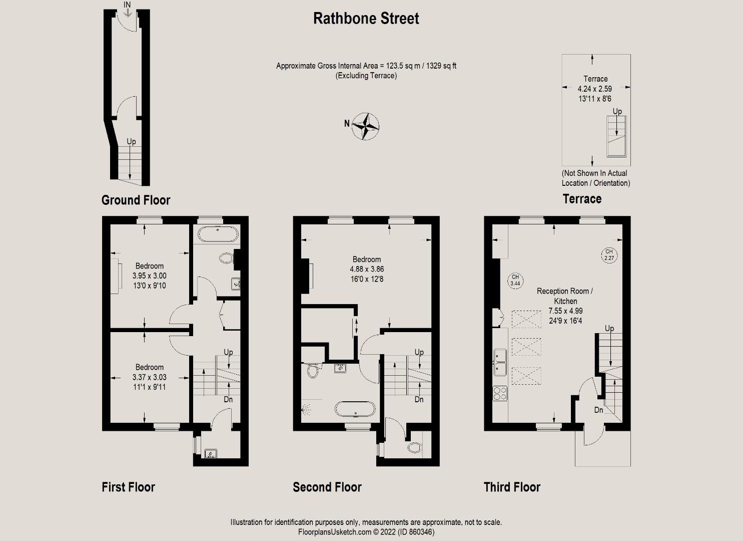 Rathbone Street, Fitzrovia W1T, 3 bedroom terraced house for sale 61498129 PrimeLocation