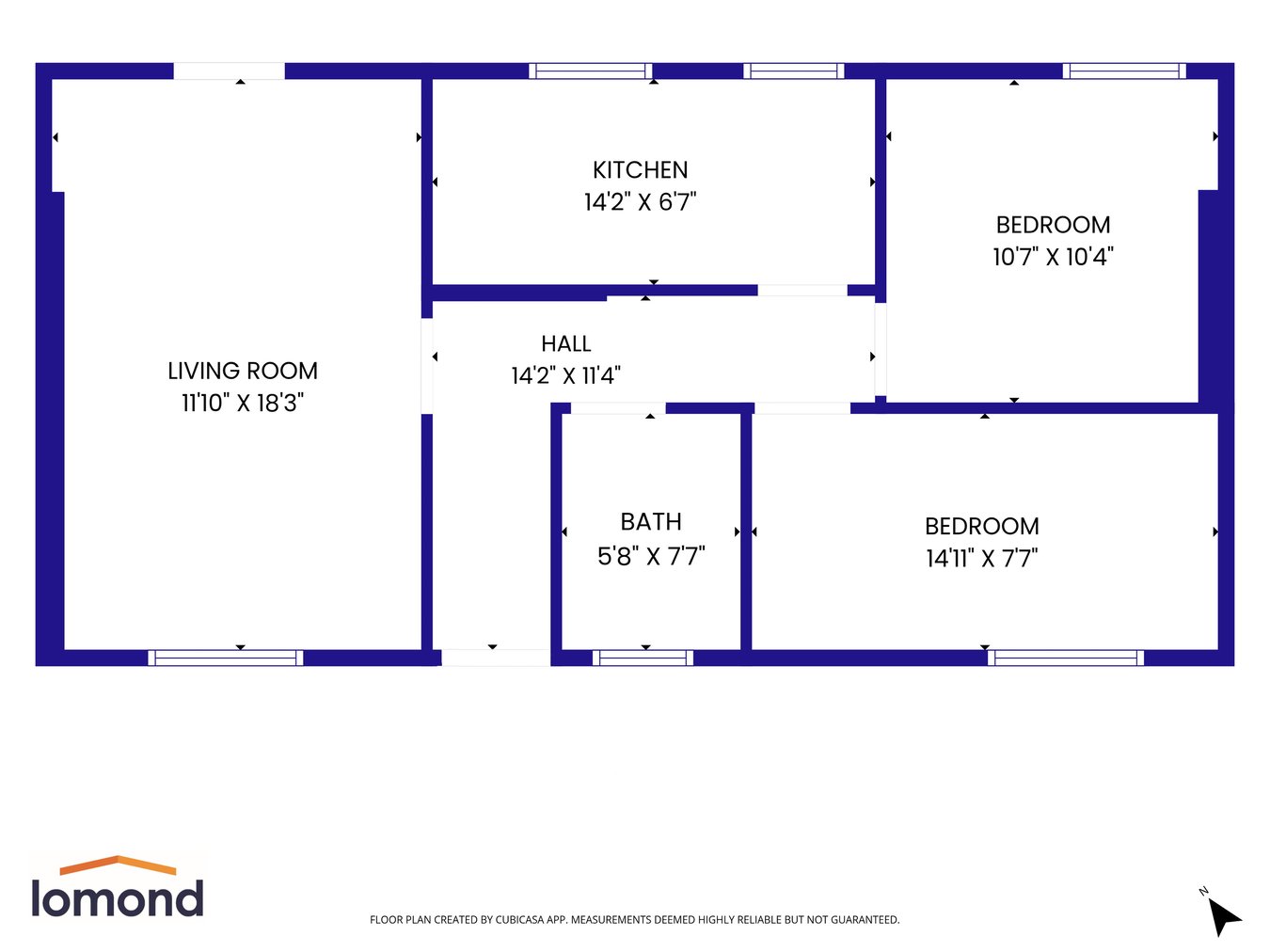 2, Dollars Row, Kilmarnock floorplan