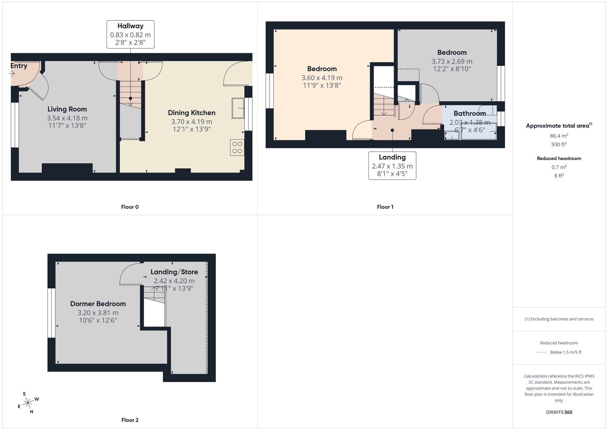78 Bolingbroke Street, Bradford floorplan