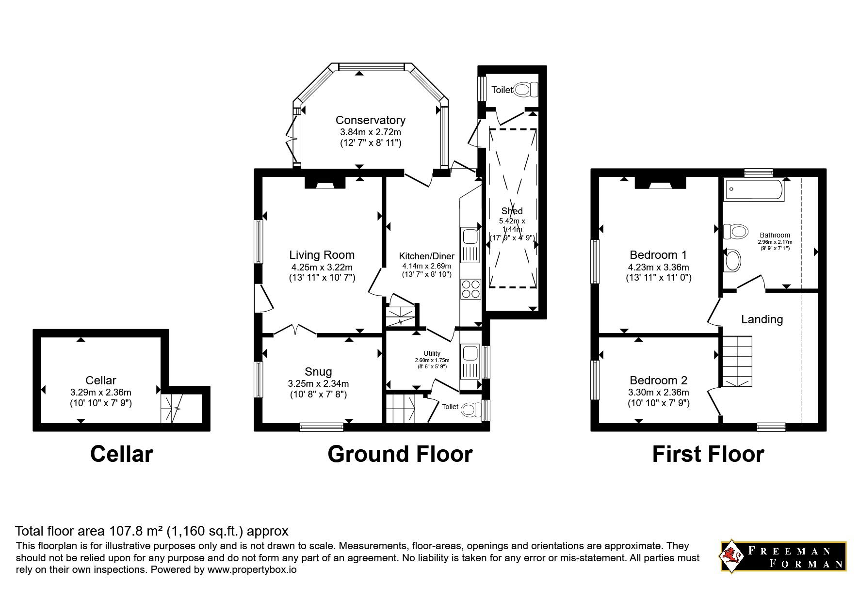 Beech House,, North Road, Cranbrook floorplan
