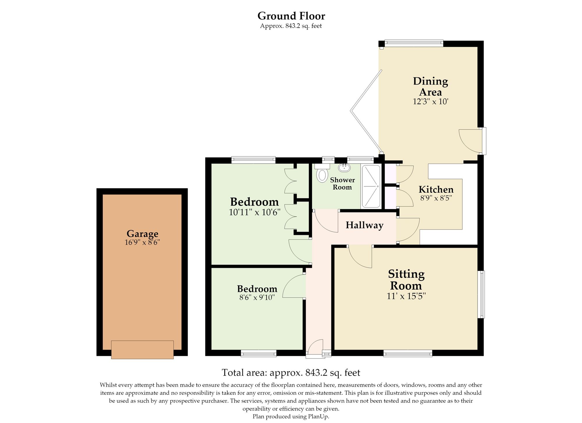 22 Pembrey Close, Norwich floorplan