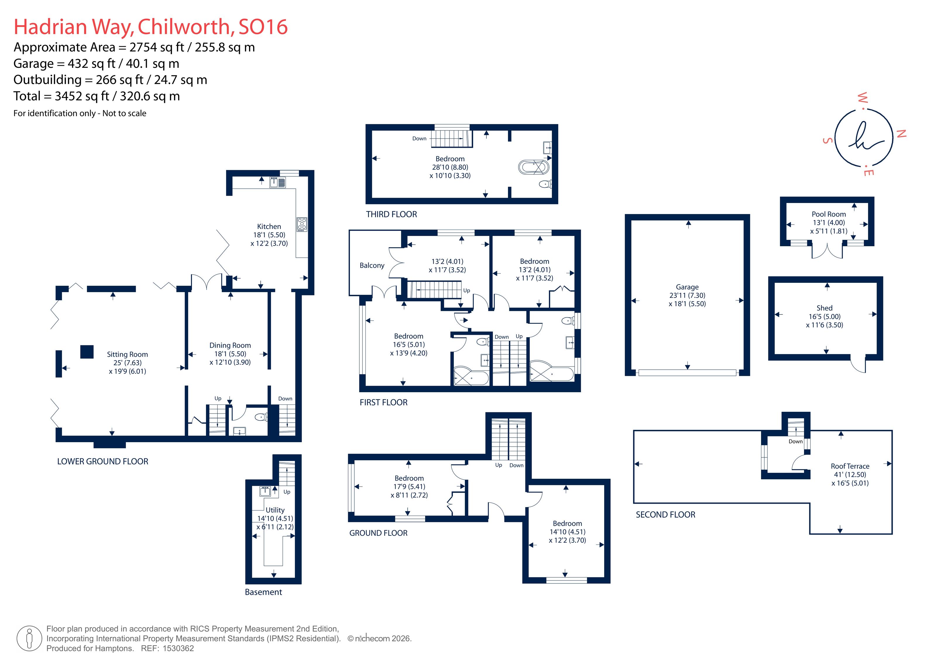 30 Hadrian Way, Chilworth floorplan