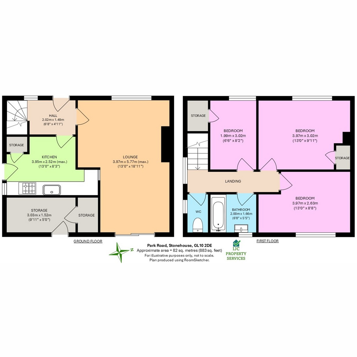 24, Park Road, Gloucestershire floorplan