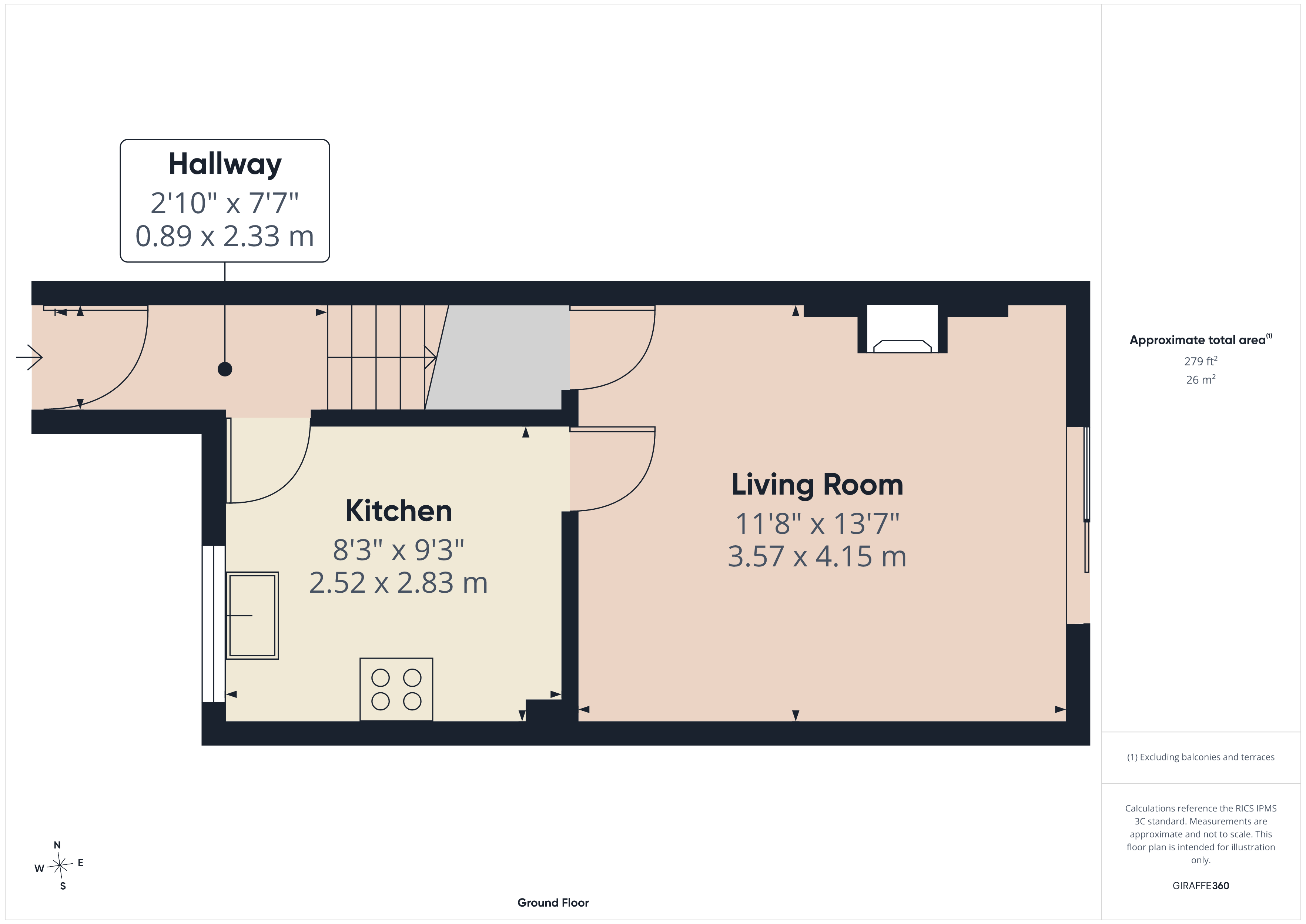 Saltersgate, Peterborough floorplan