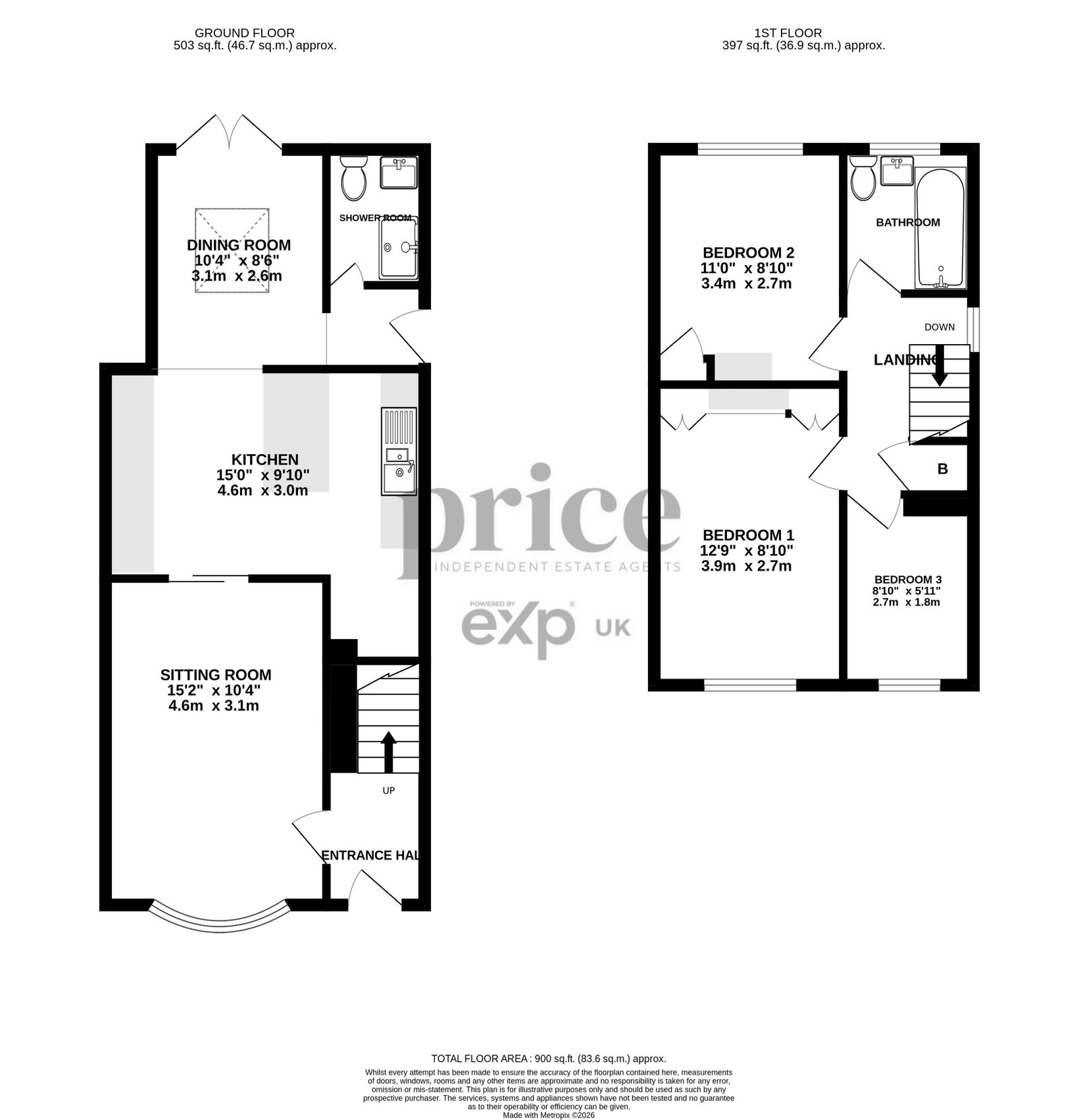 Northgate Vale, York floorplan