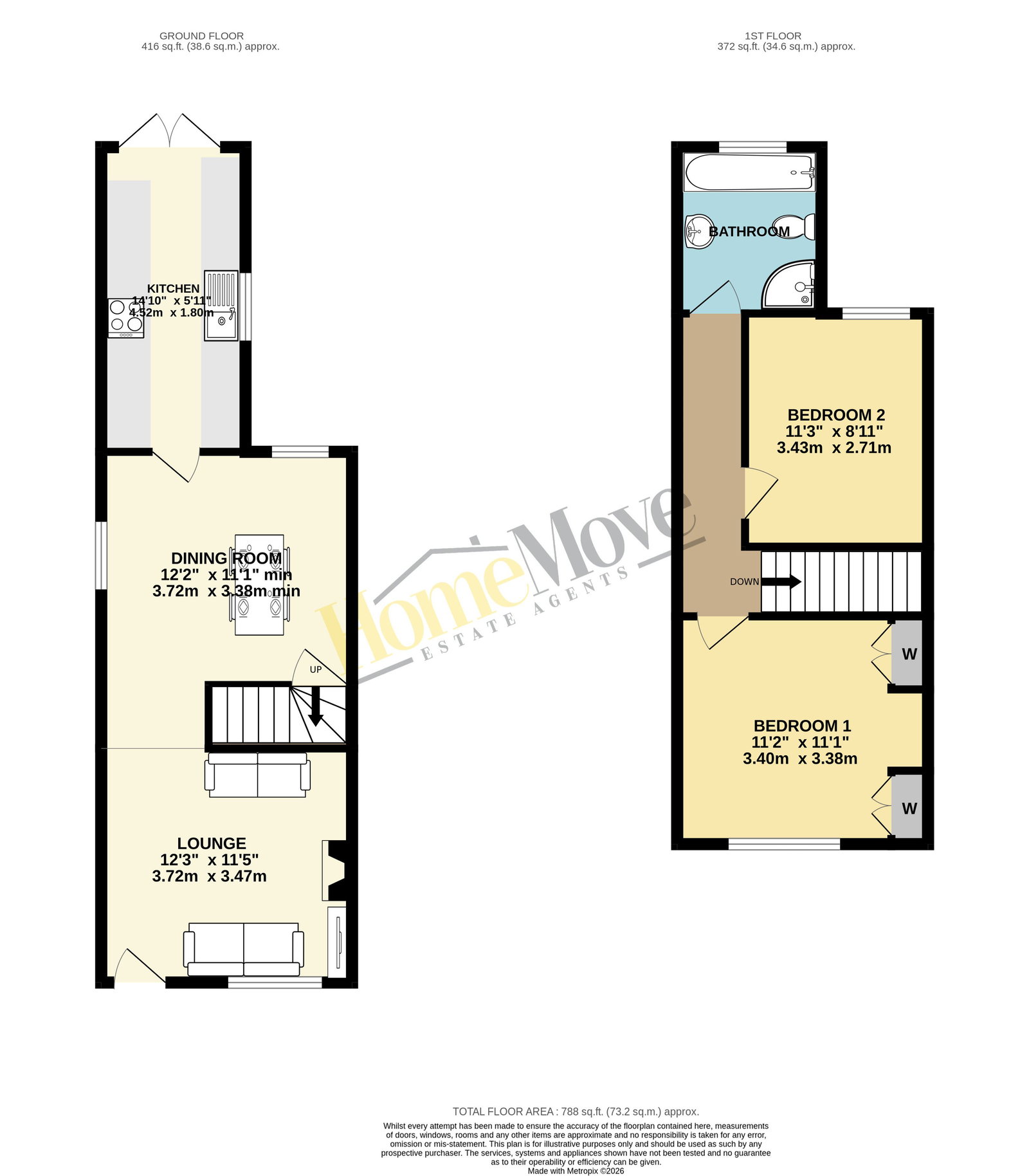 20, Turn Street, Leicester floorplan