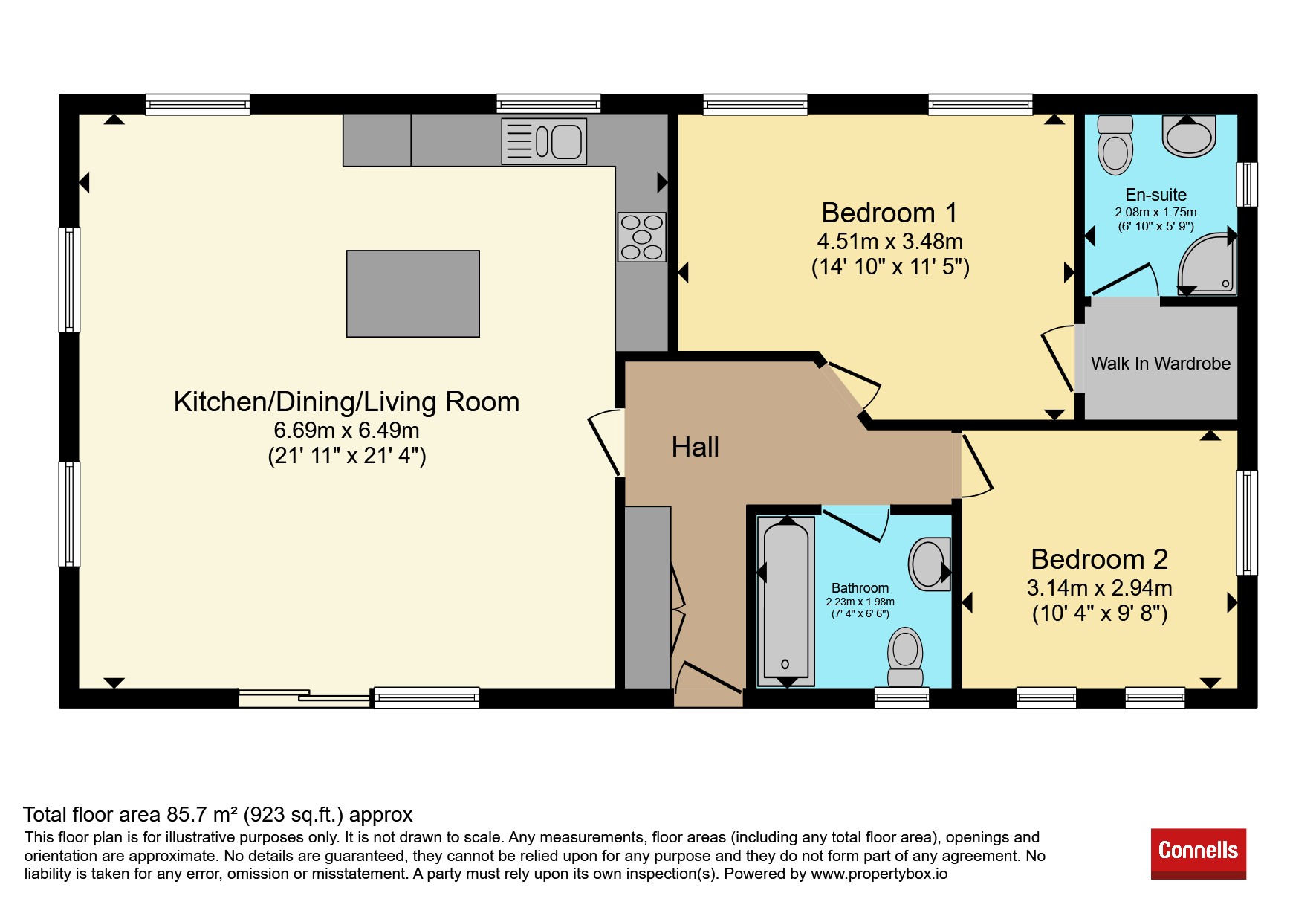 6, The Cedars, Waterside Holiday Park, Weymouth floorplan