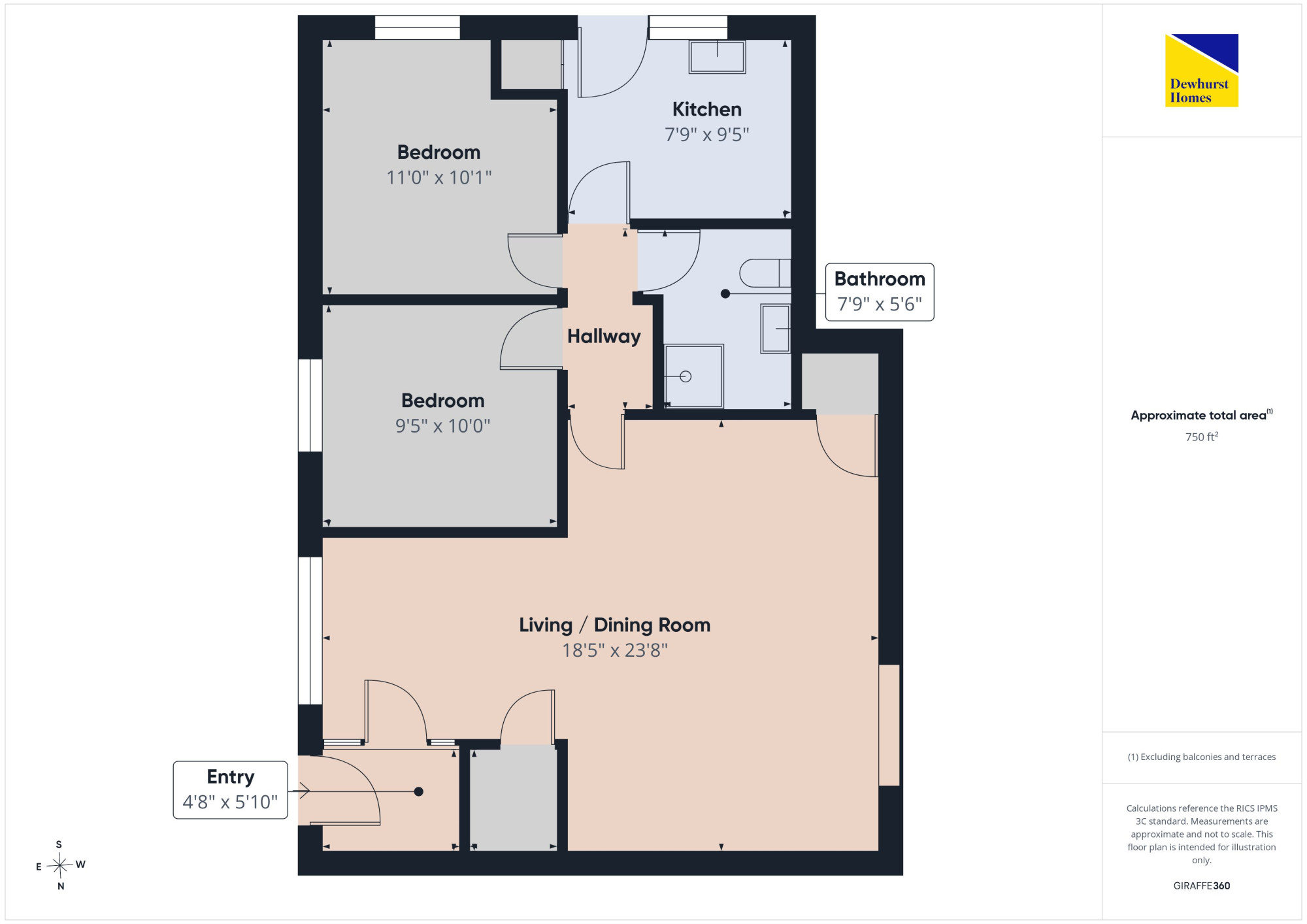 25, Belmont Avenue, Preston floorplan