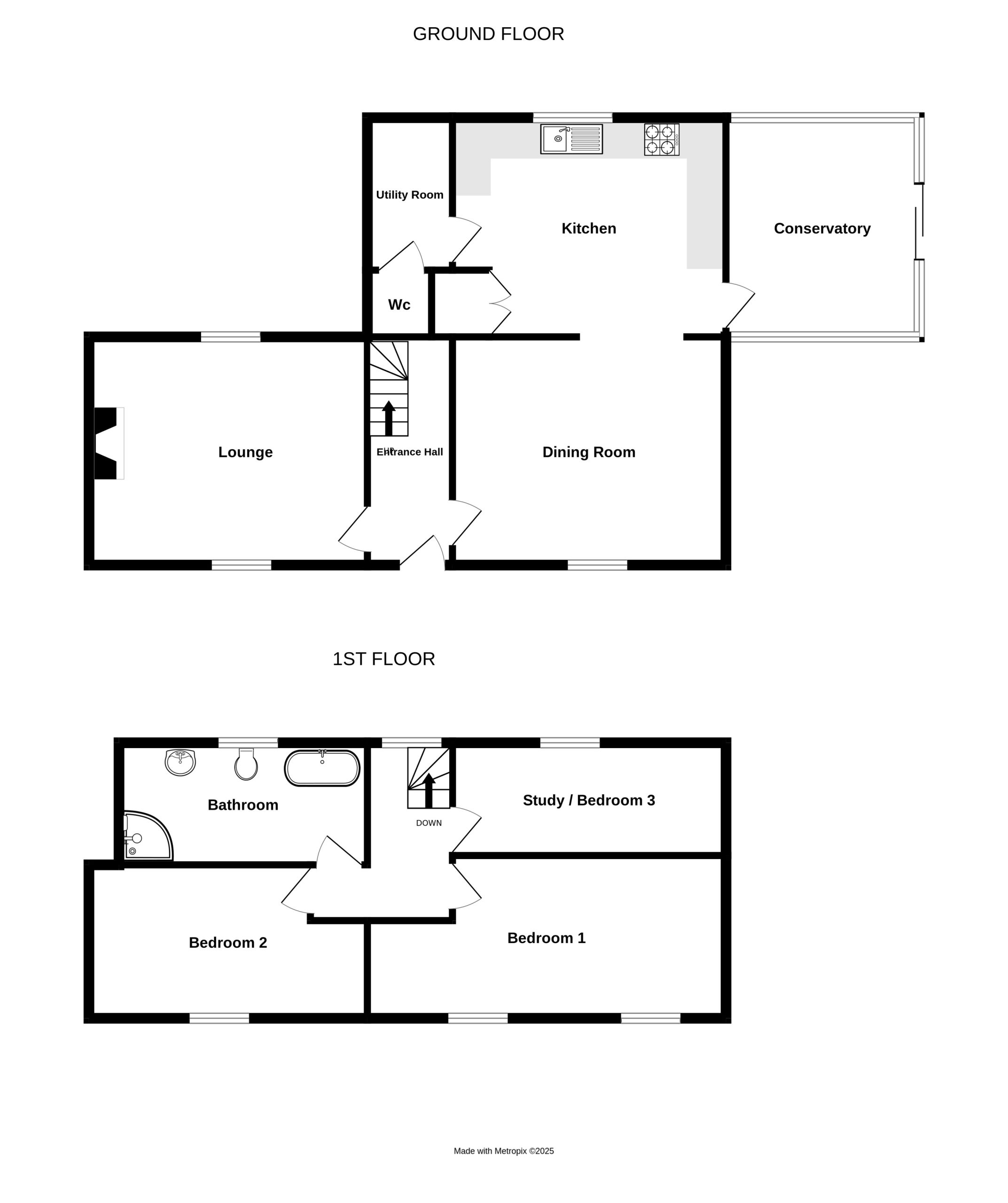 L'Abreuvoir, Ronde Cheminee, St Sampson's floorplan