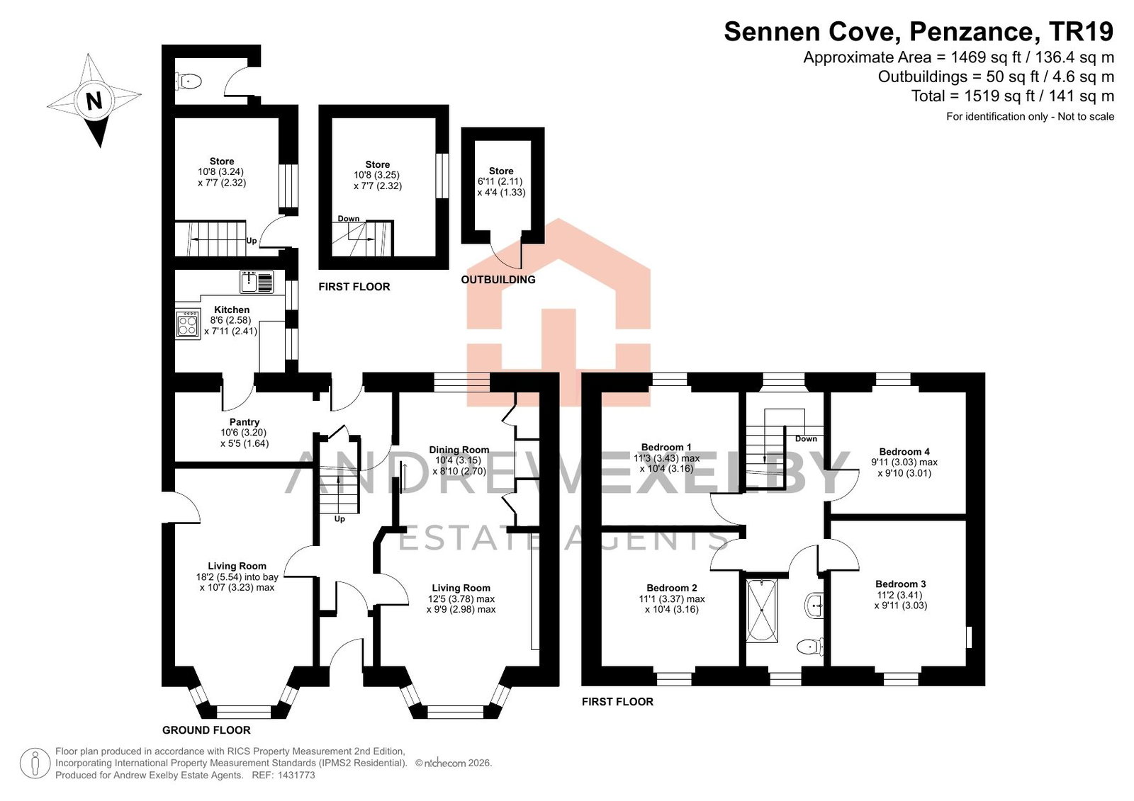 Beachfield, Penzance floorplan