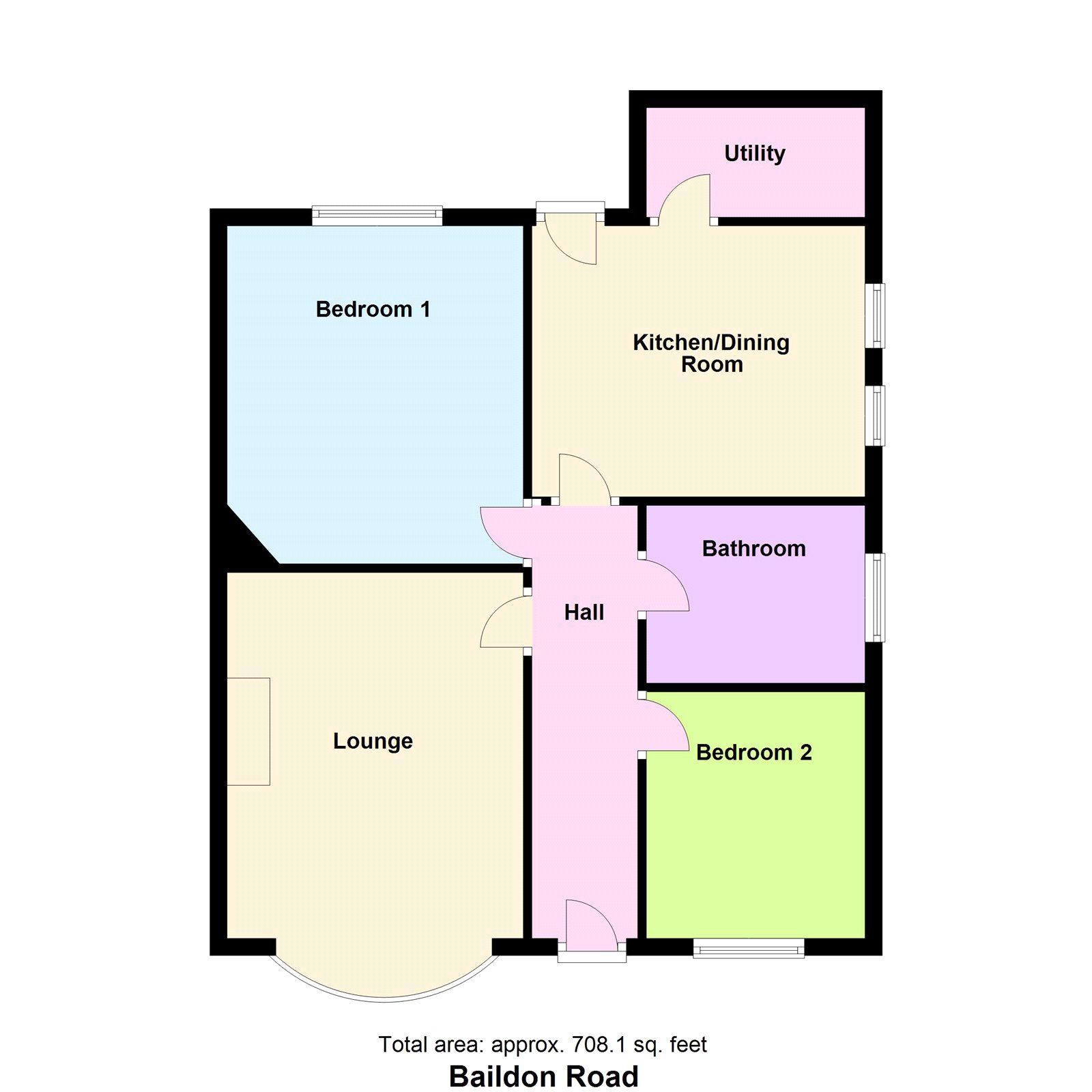 62, Baildon Road, Shipley floorplan