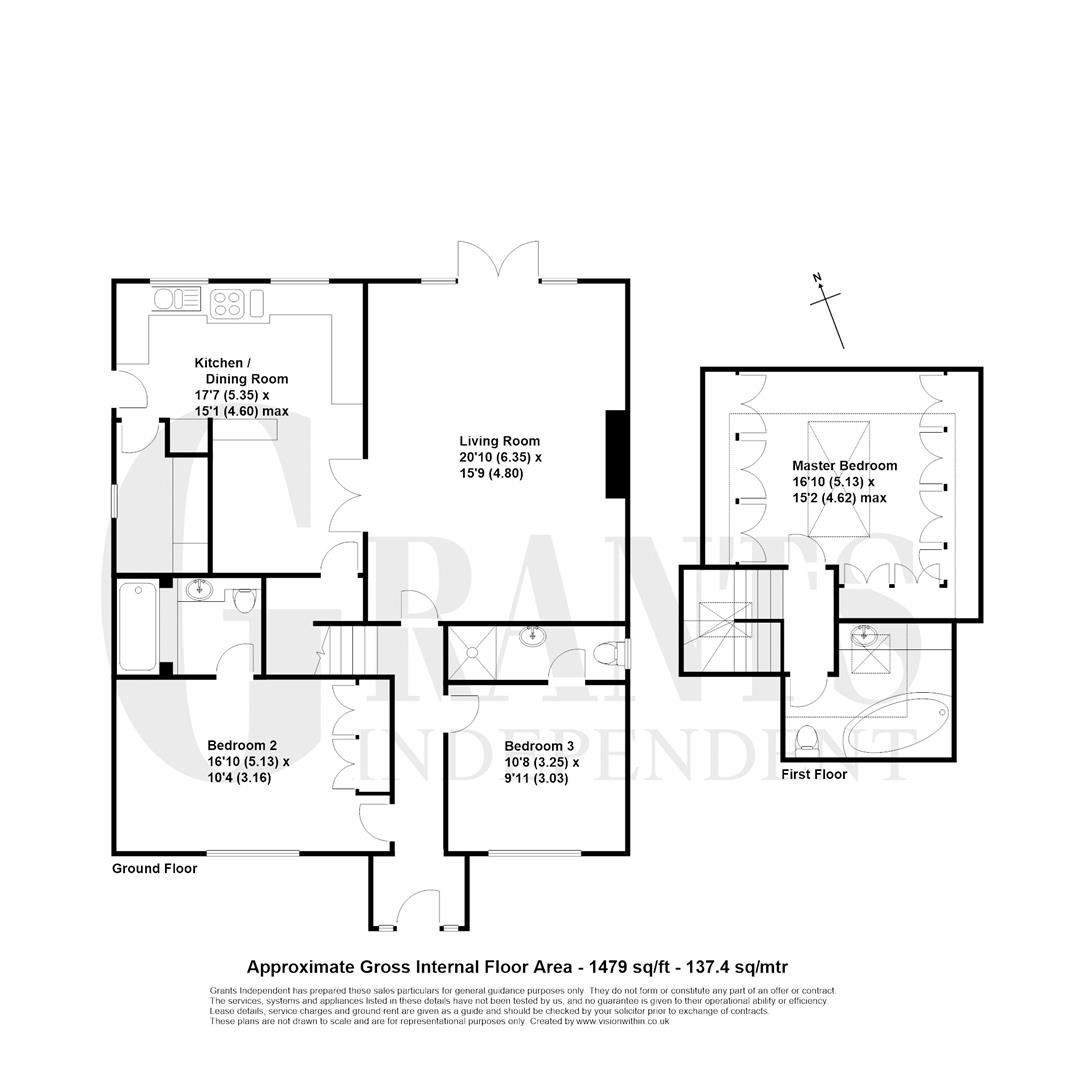 3 Bedrooms Detached house for sale in Godolphin Road, Weybridge KT13