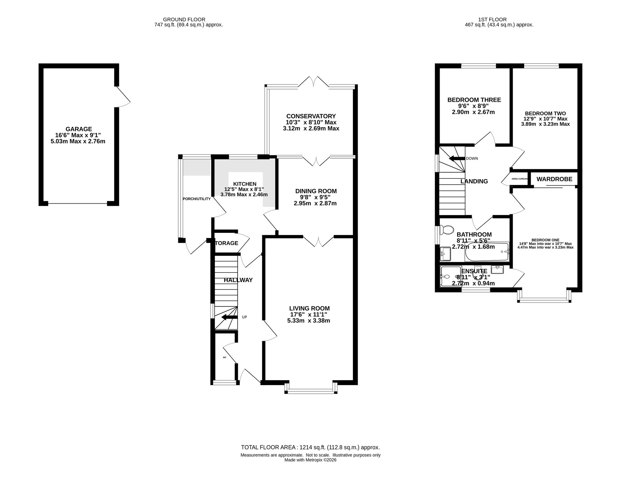 2 Ayshford Close, Altrincham floorplan
