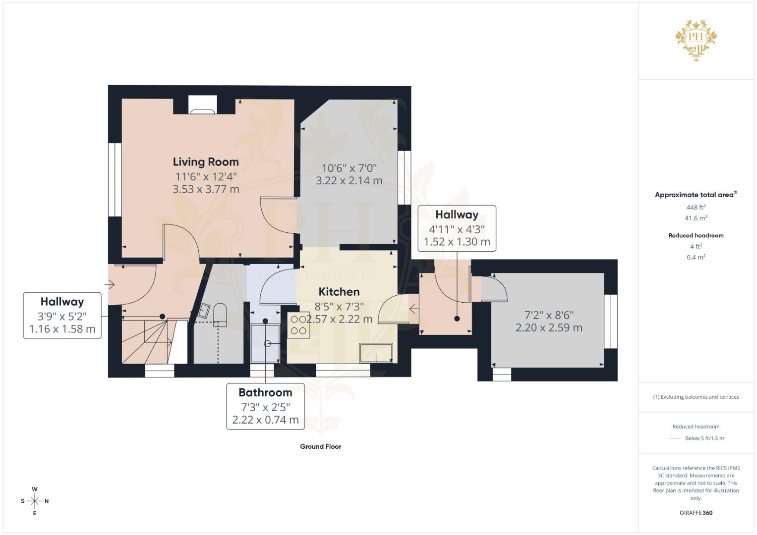 97, Crossfell Road, Middlesbrough floorplan
